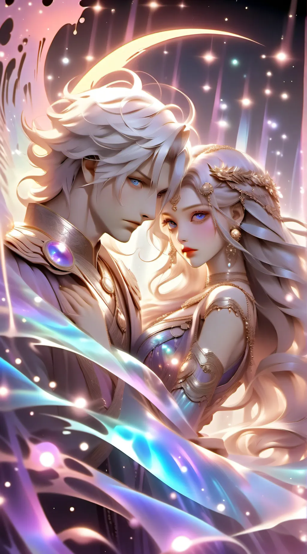 ai character: Aiko and Rei background