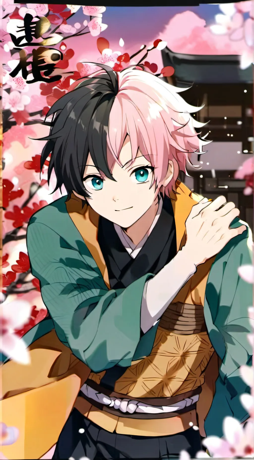 ai character: Demon slayer background