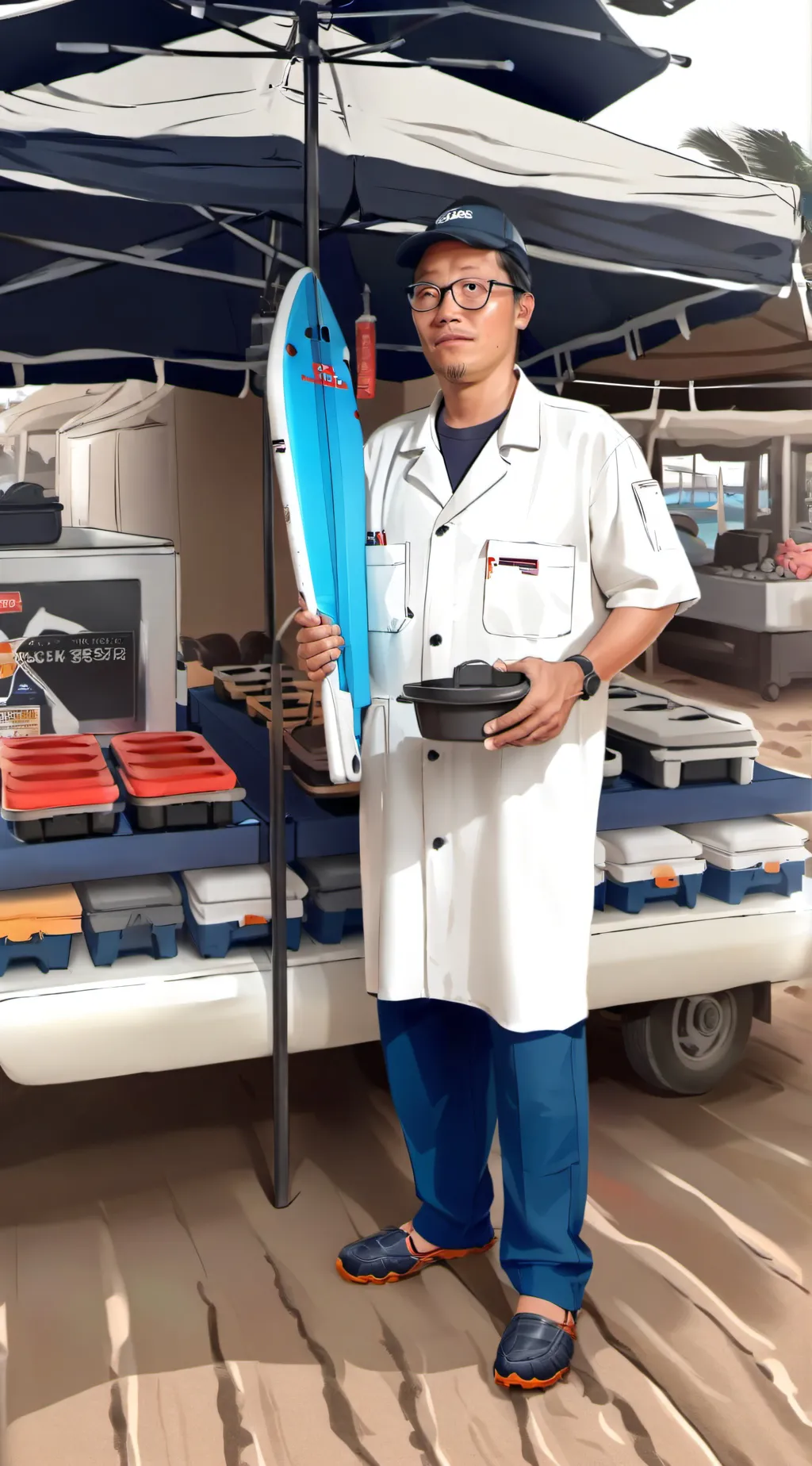 ai character: Idk background