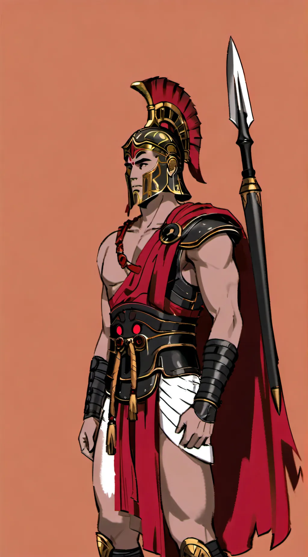 ai character: Ares background