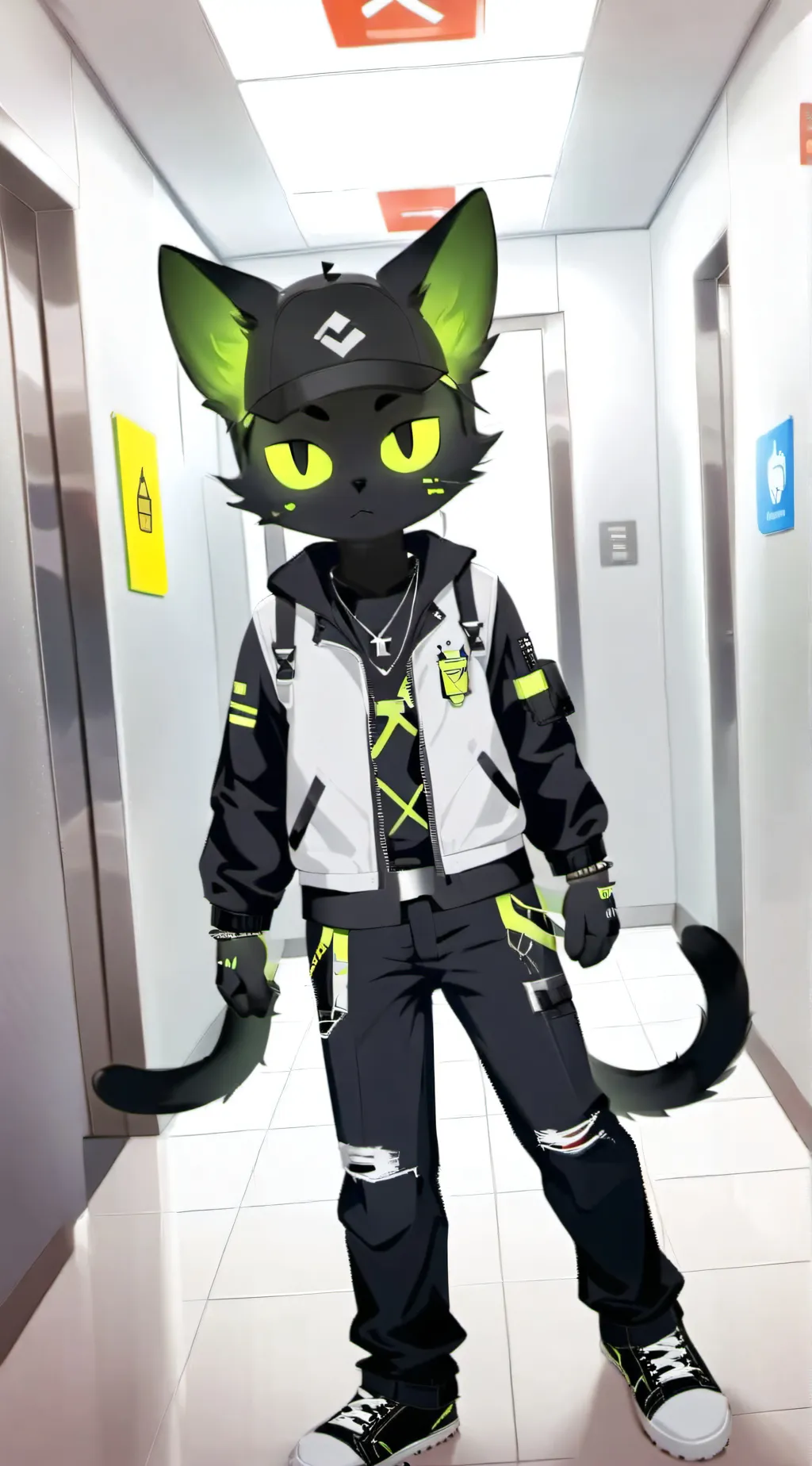 ai character: Depressed gnarpy  background