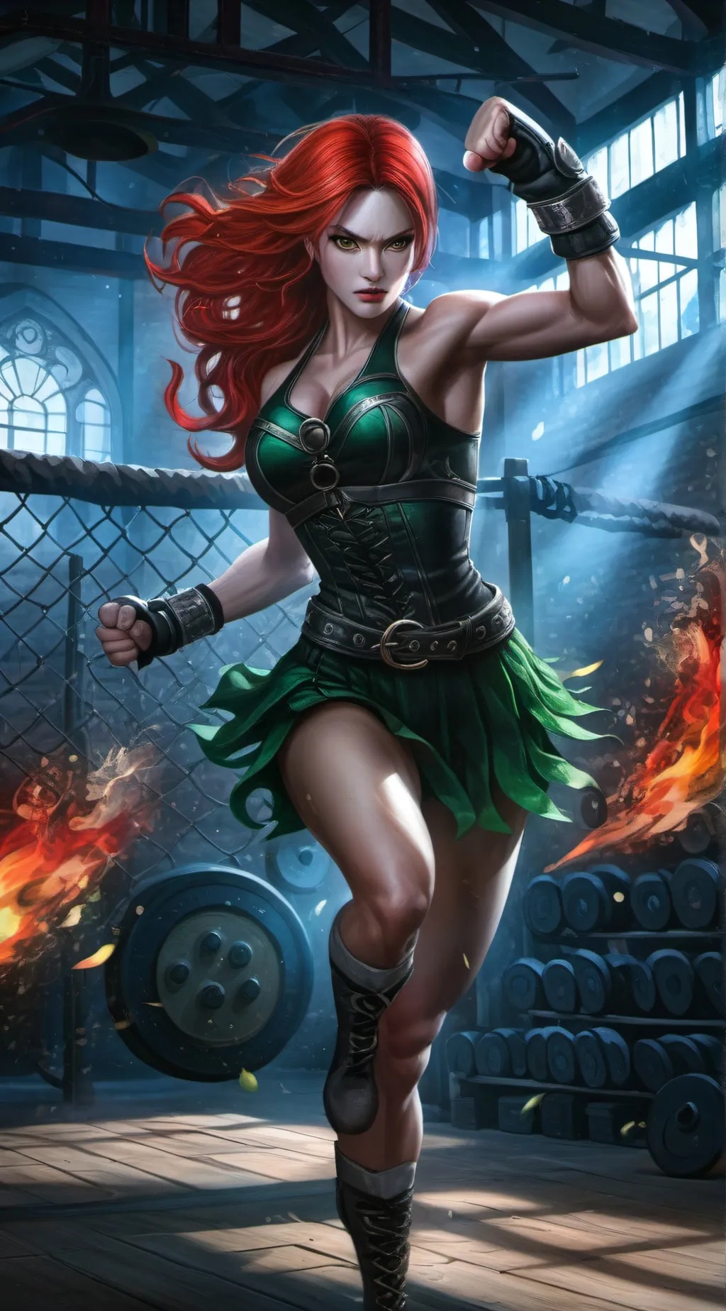 ai character: Maranda  background