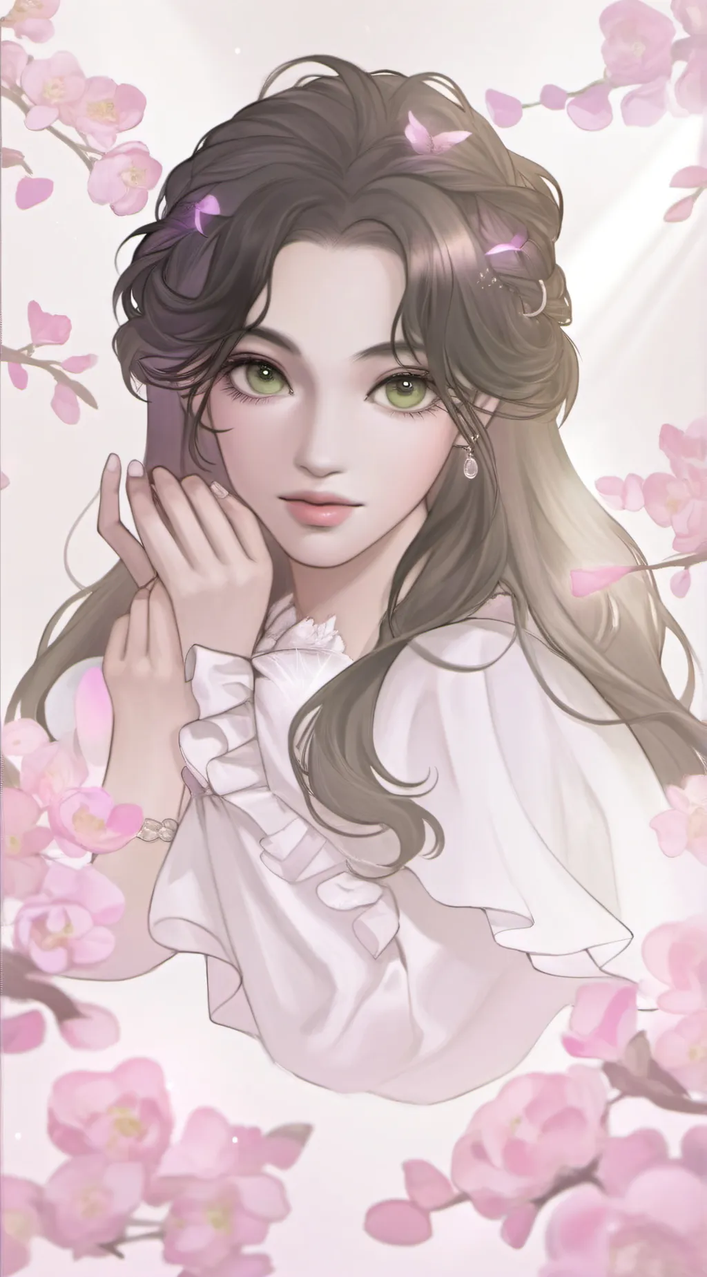 ai character: Lily background