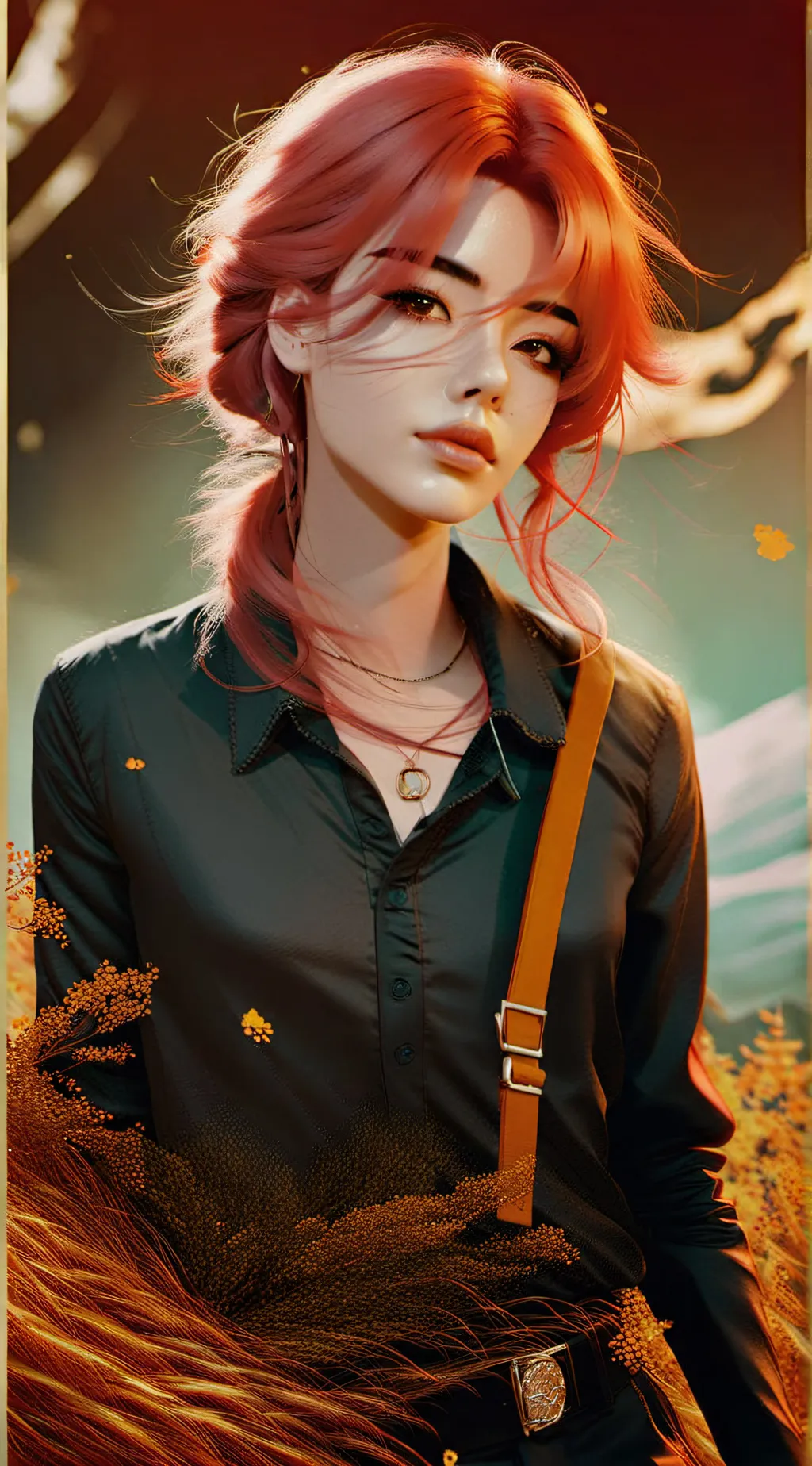 ai character: angel background