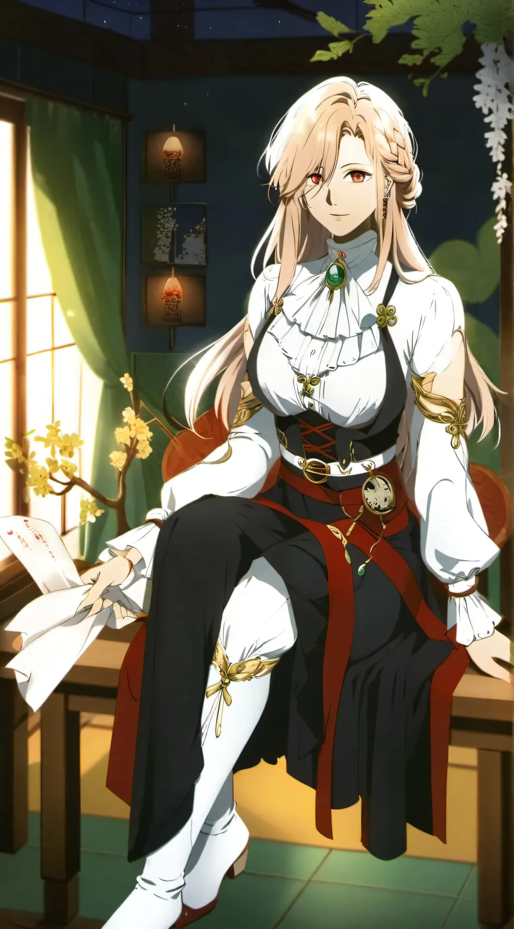 ai character: marry background