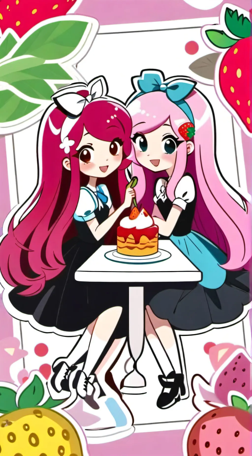 ai character: RT x SS background