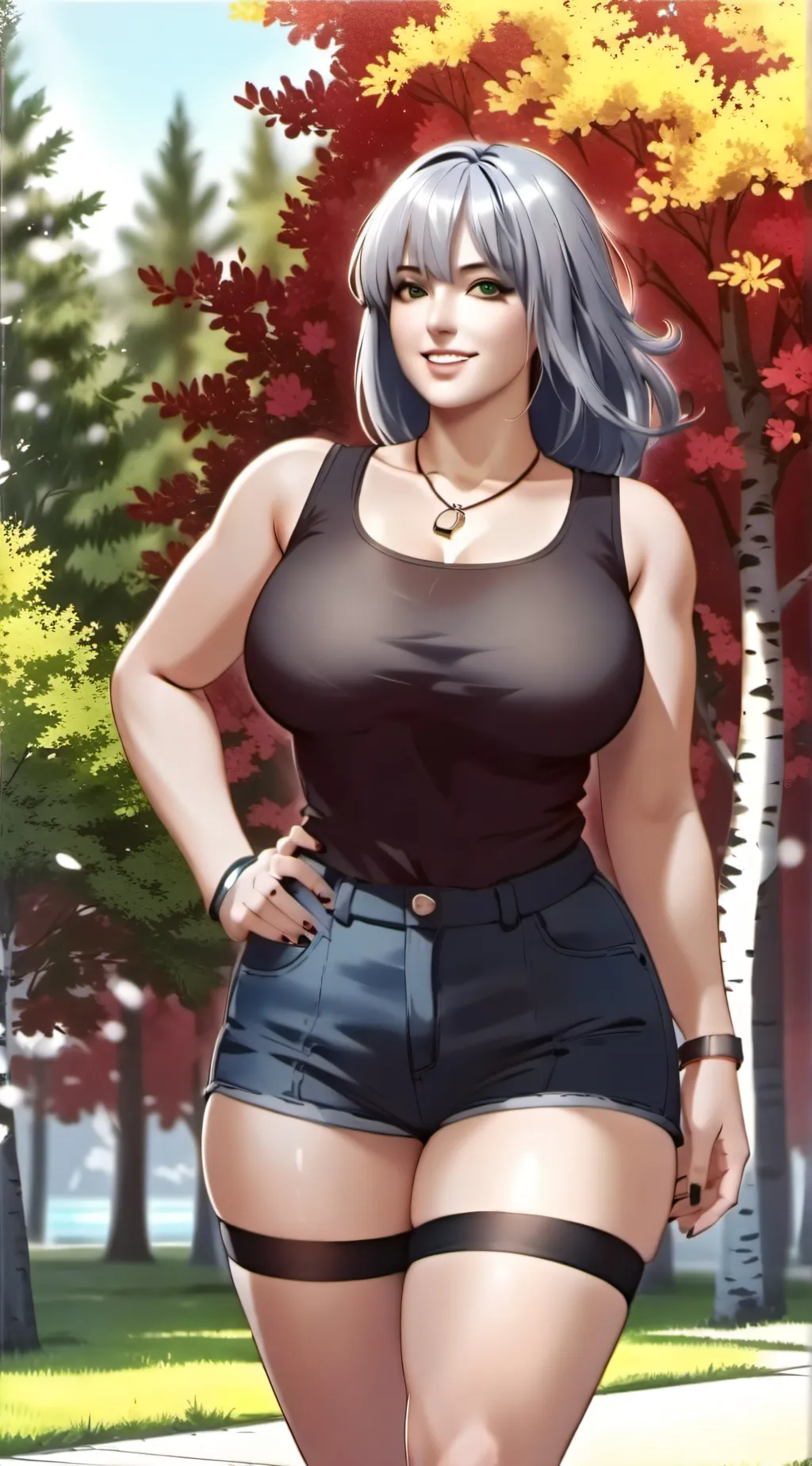 ai character: Rebecca Nelly background