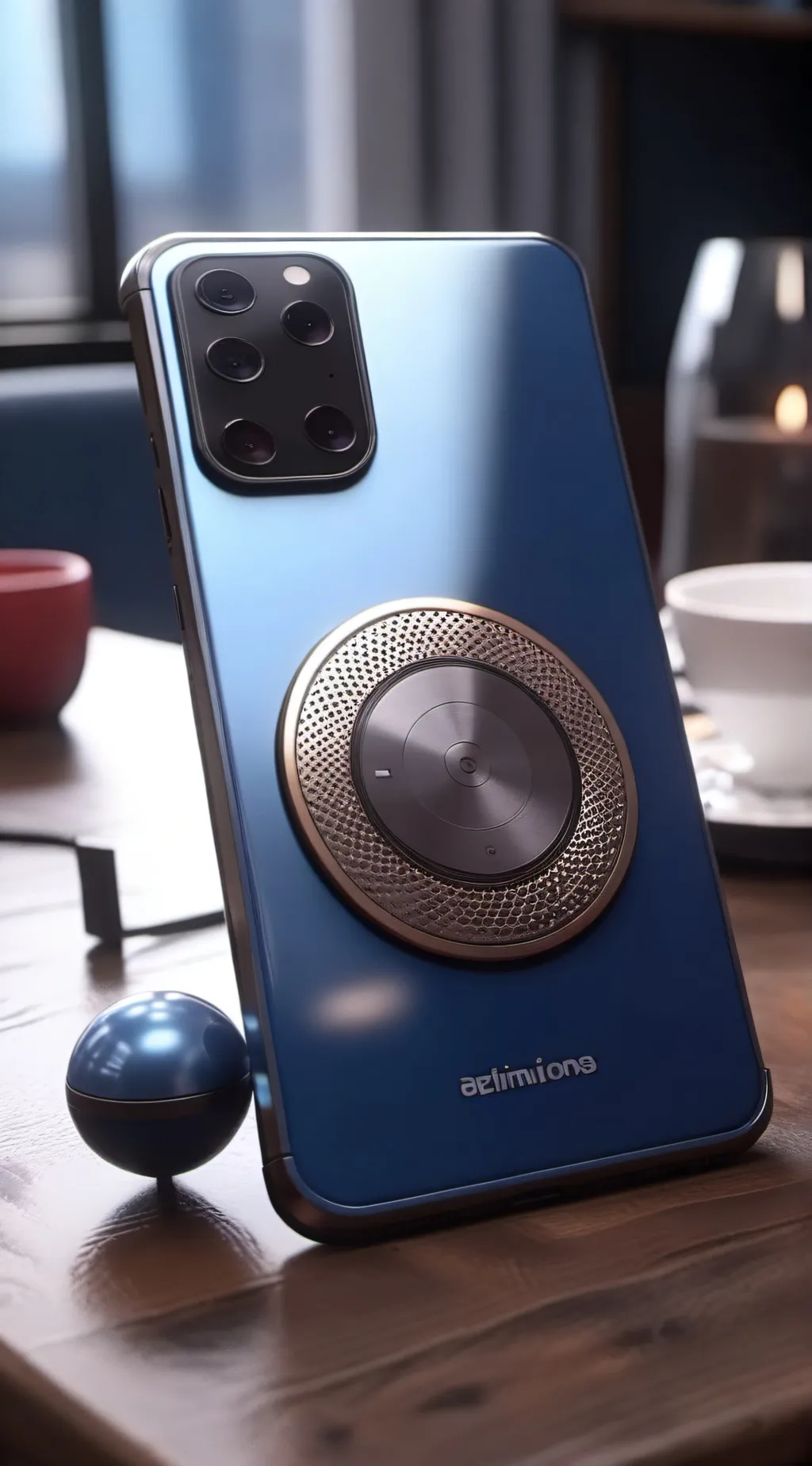 ai character: Phones background