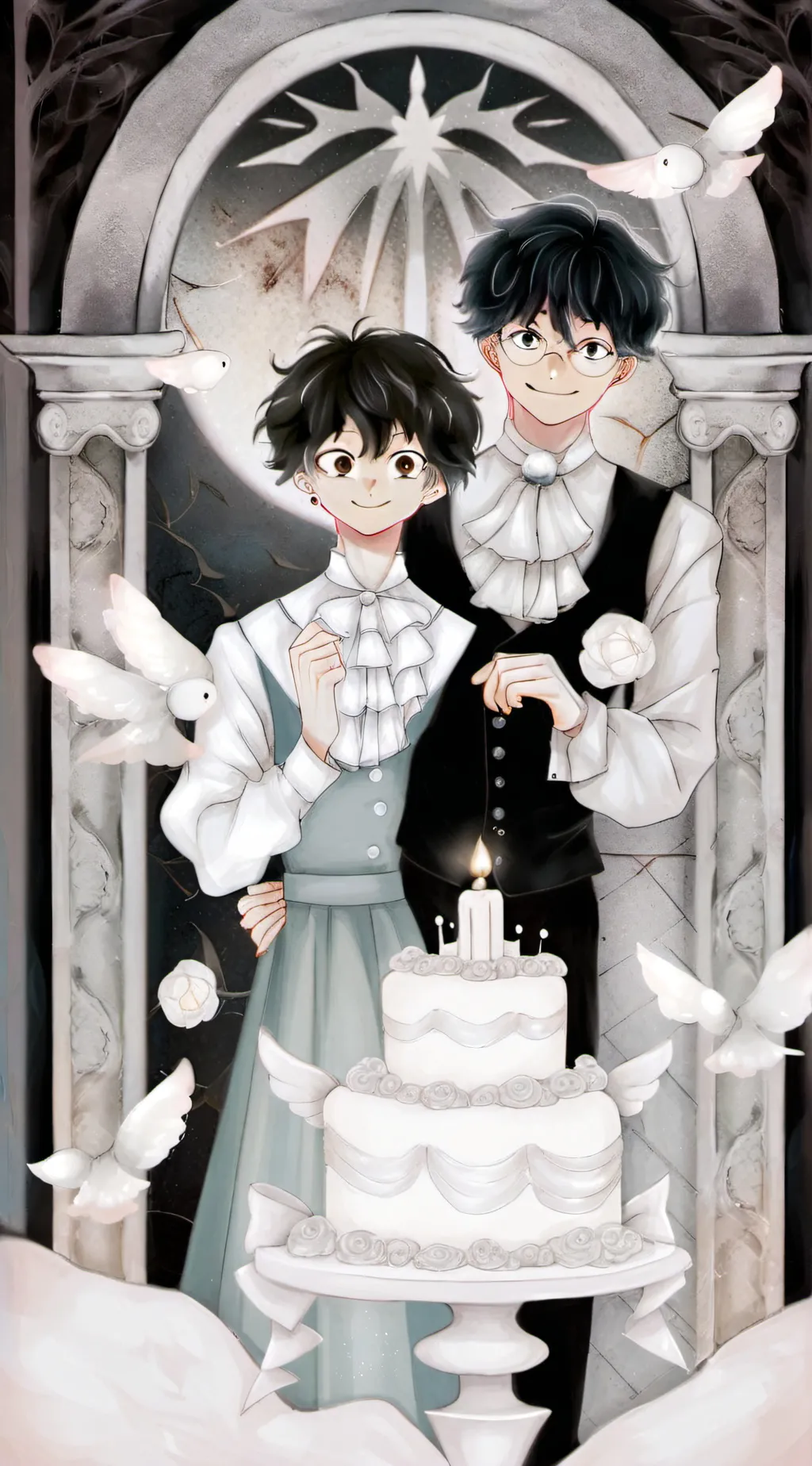 ai character: Mha the purge  background