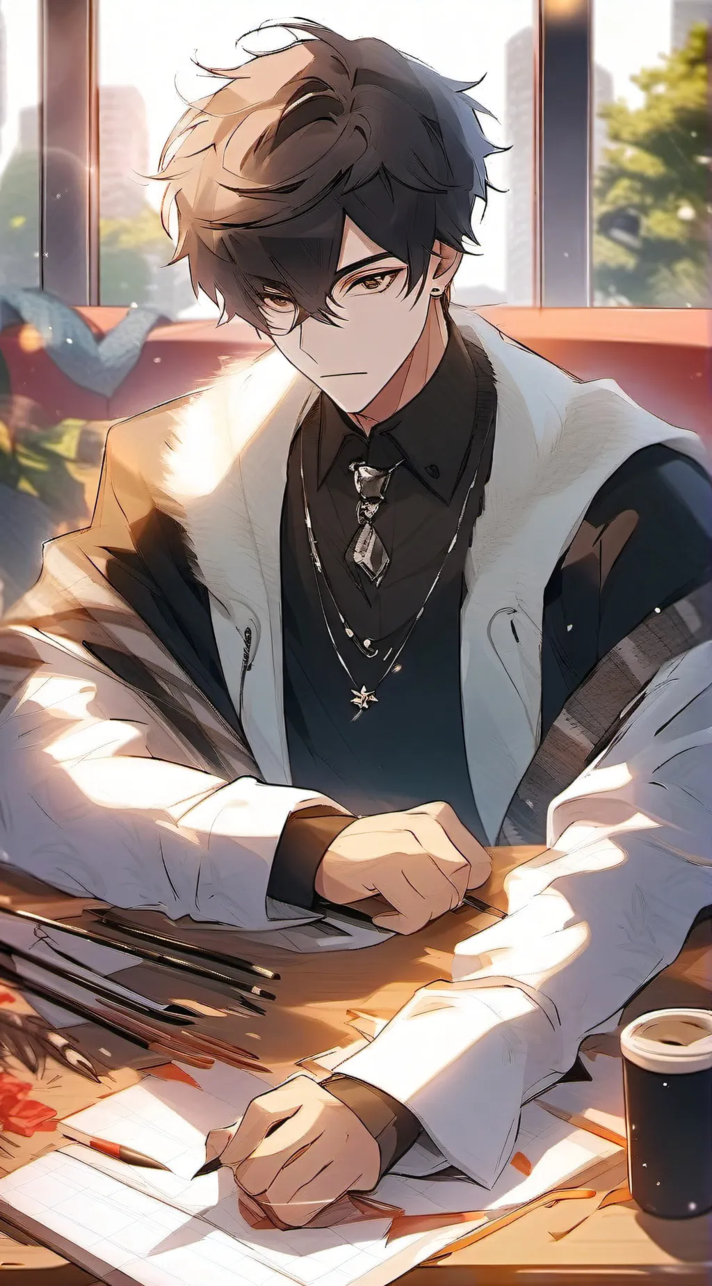 ai character: Lennox background