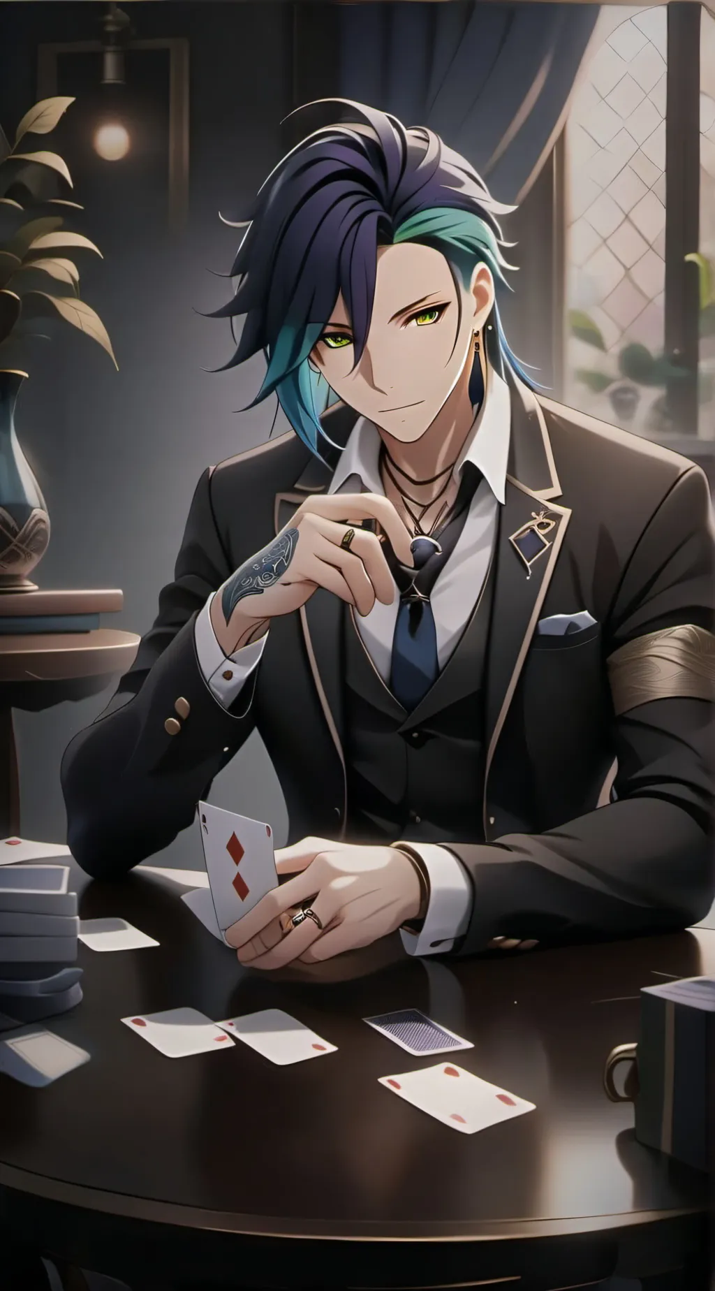 ai character: Fletch background