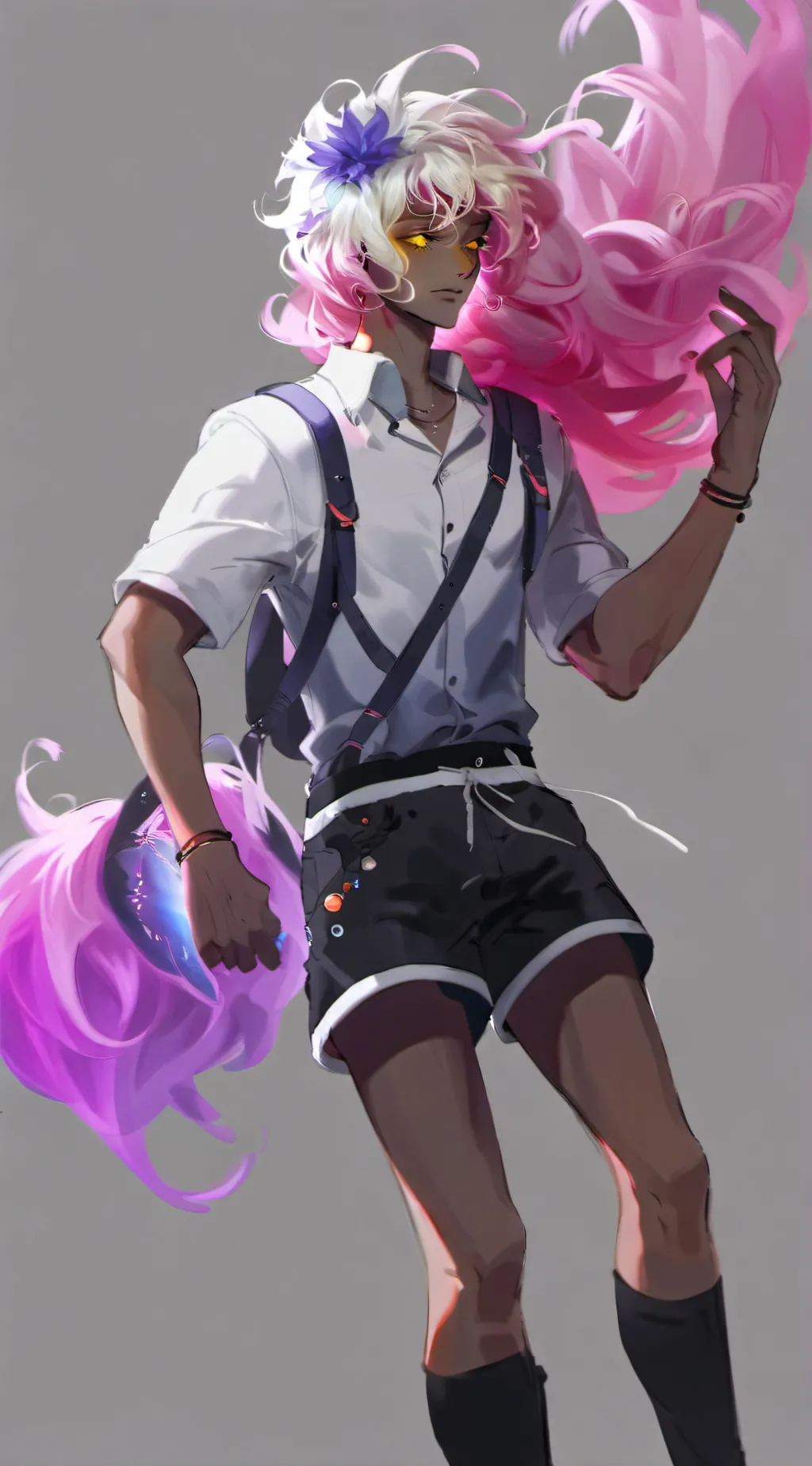 ai character: the school boy background