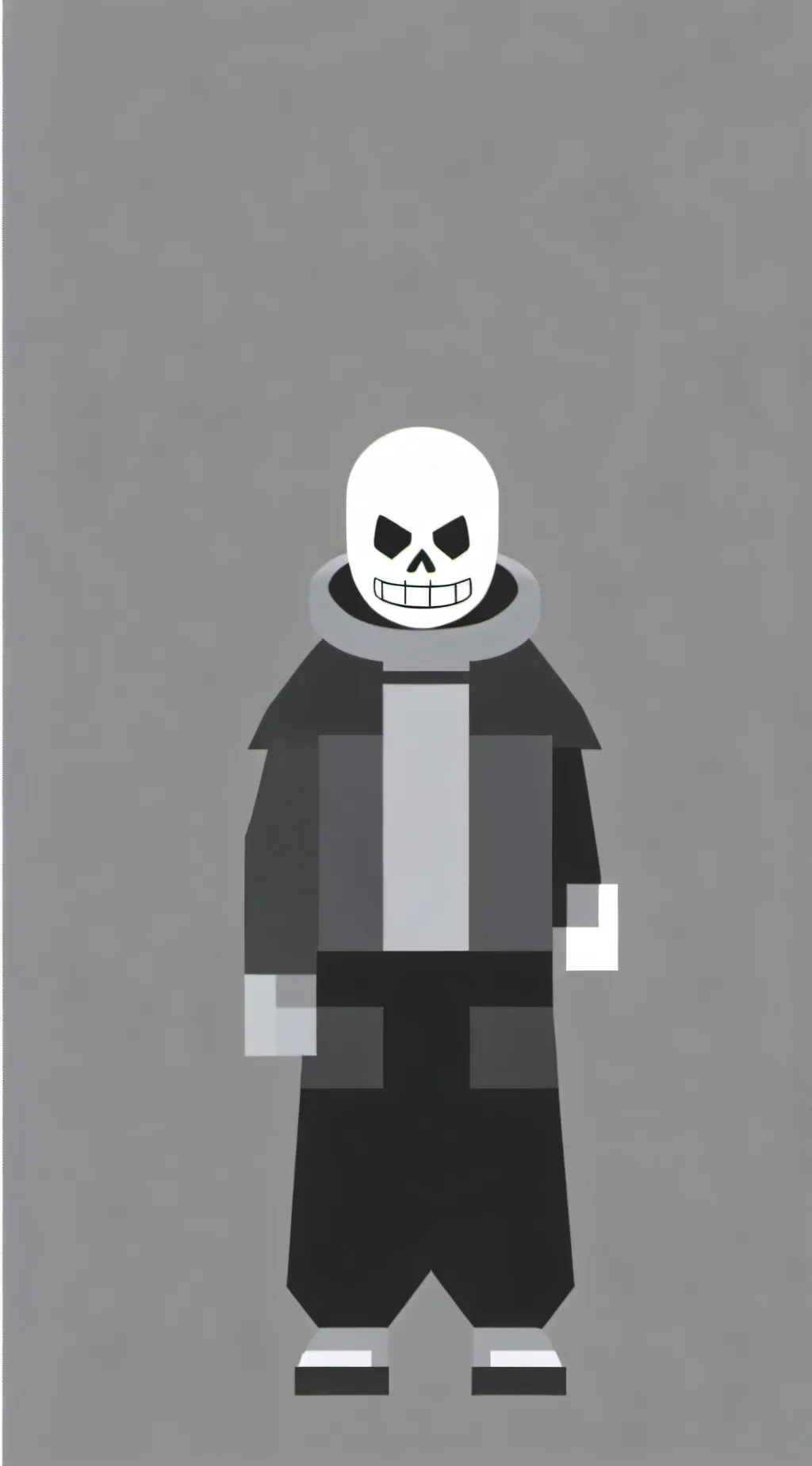 ai character: undertale  background