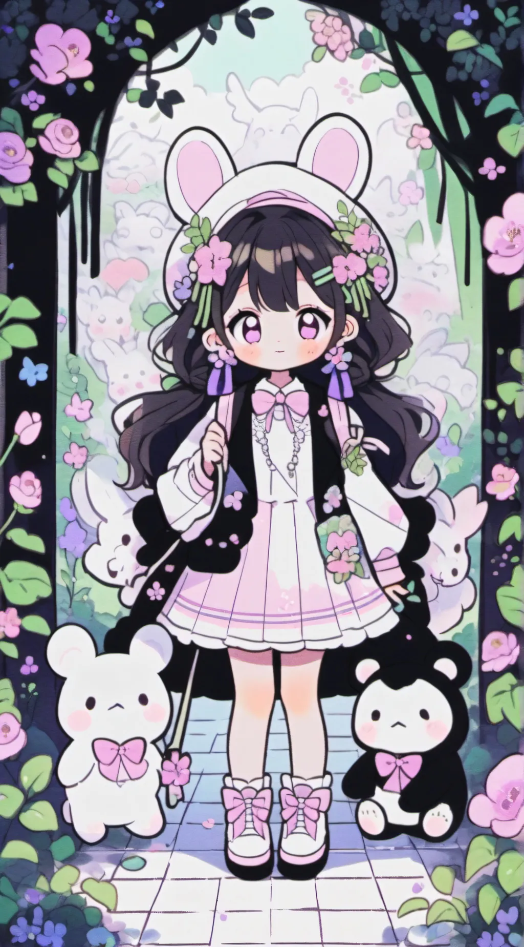 ai character: tristen kid background