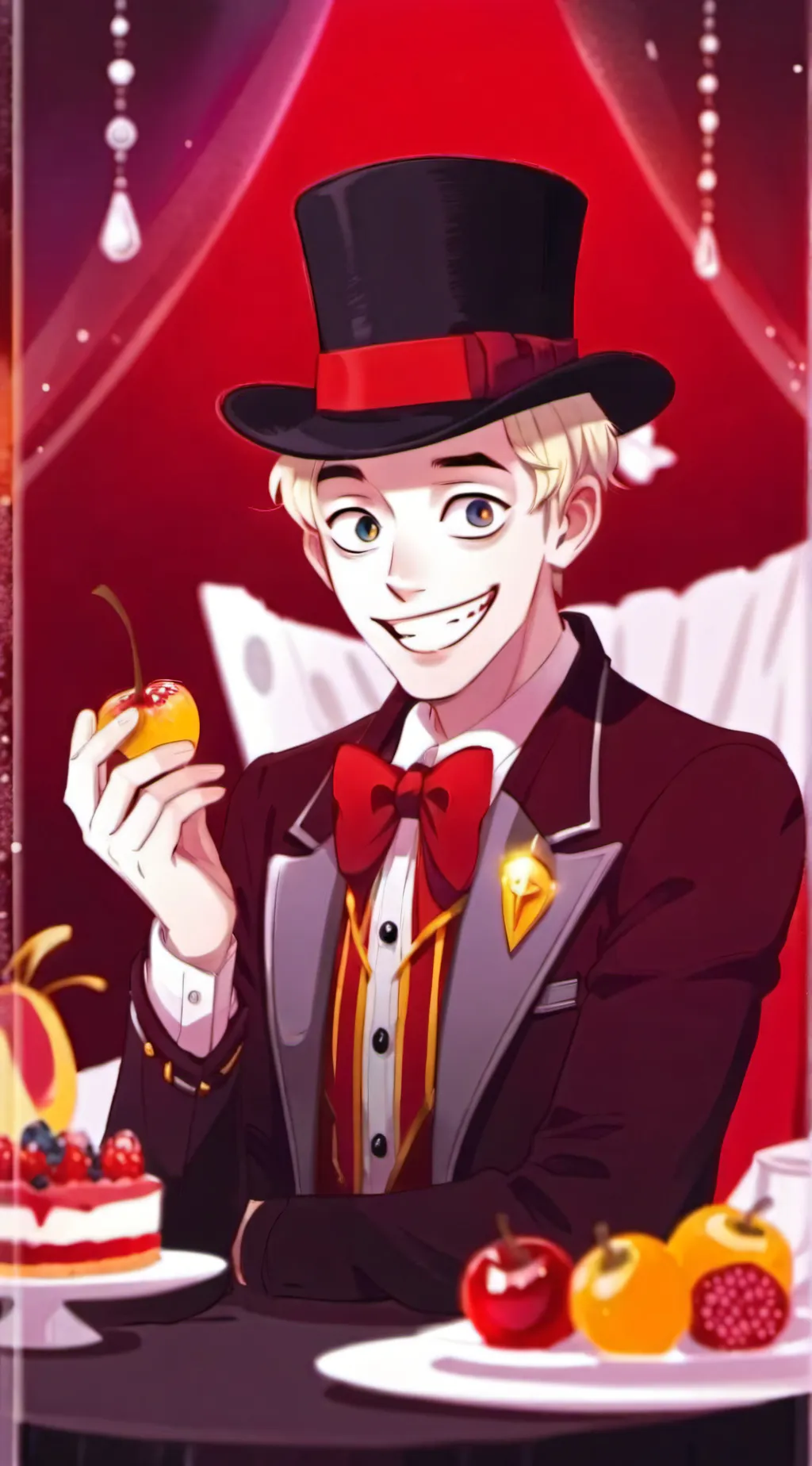 ai character: Lucifer  background