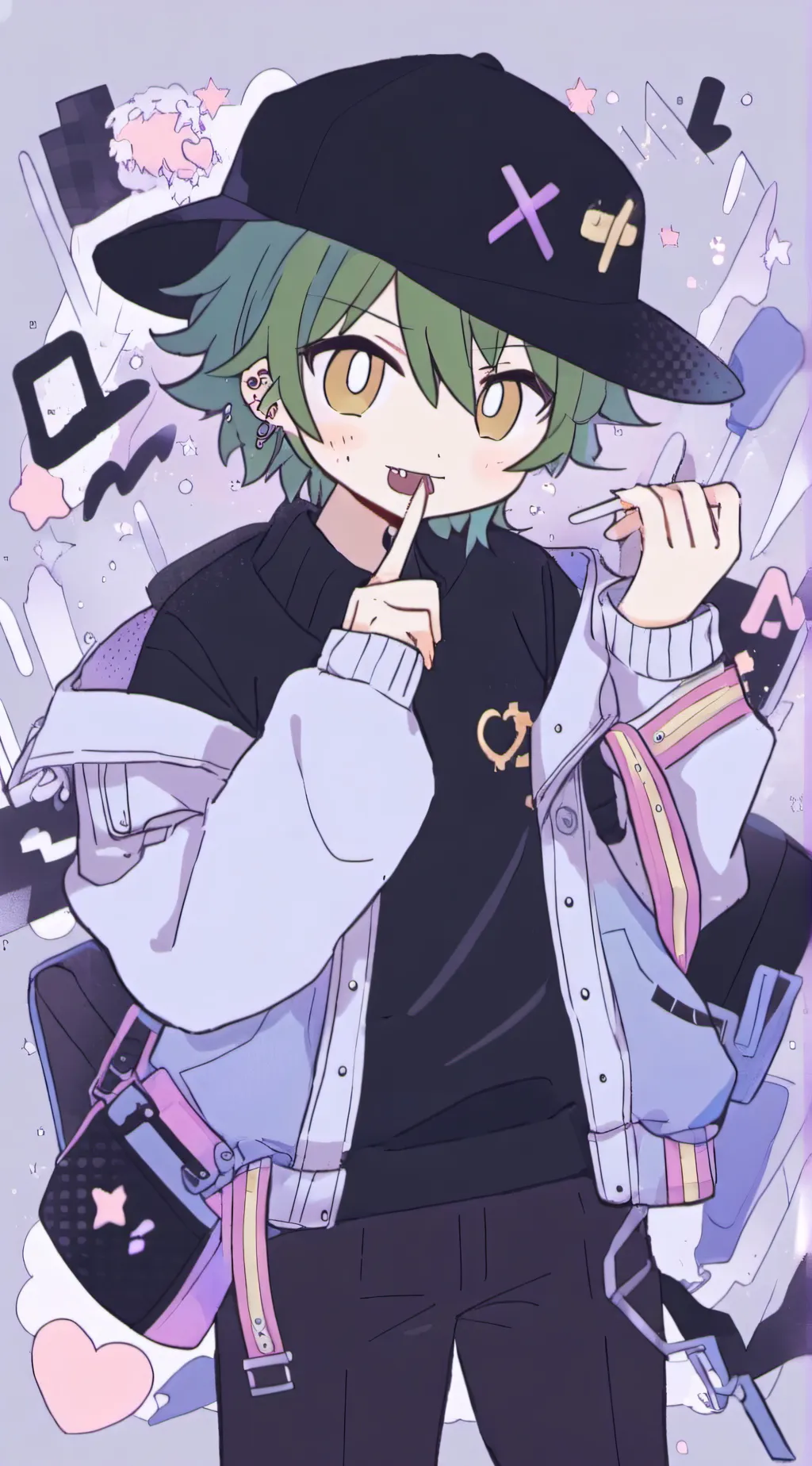 ai character: Leo background