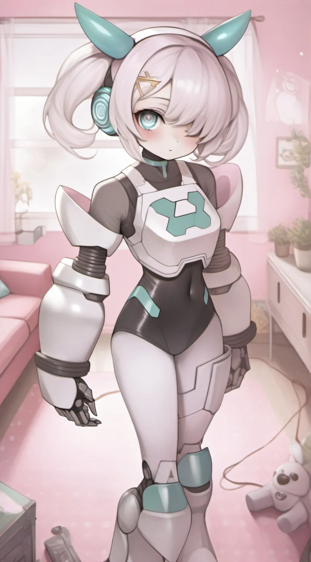 ai character: L3-4H "Leah" background