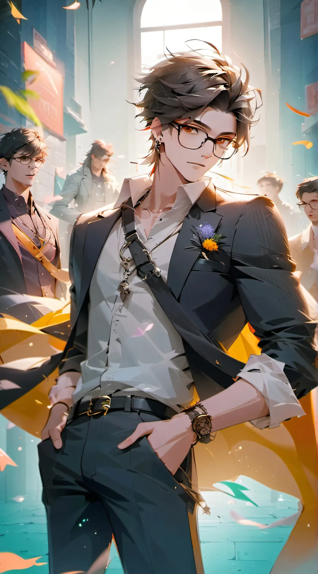 ai character: Liam background