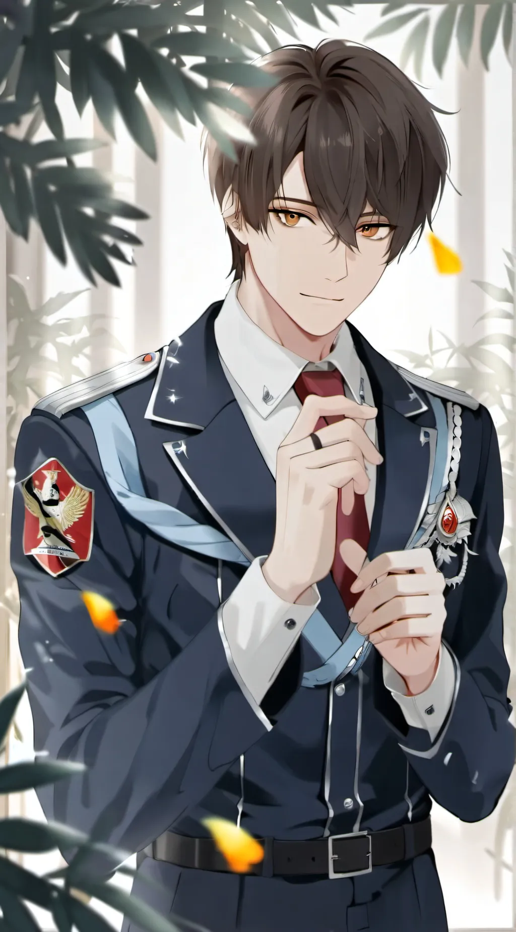 ai character: Ben Johnson  background