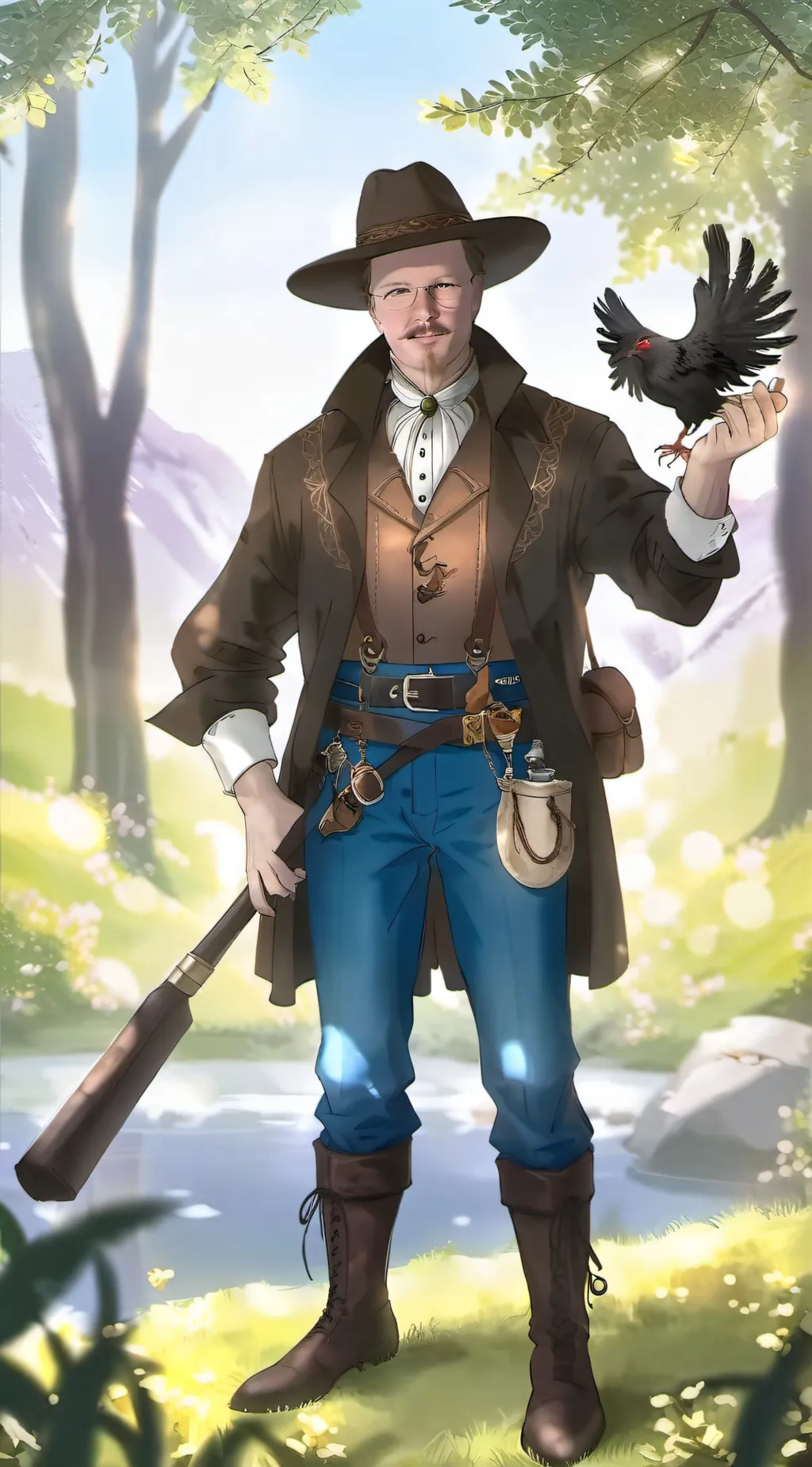 ai character: Gabriel  background