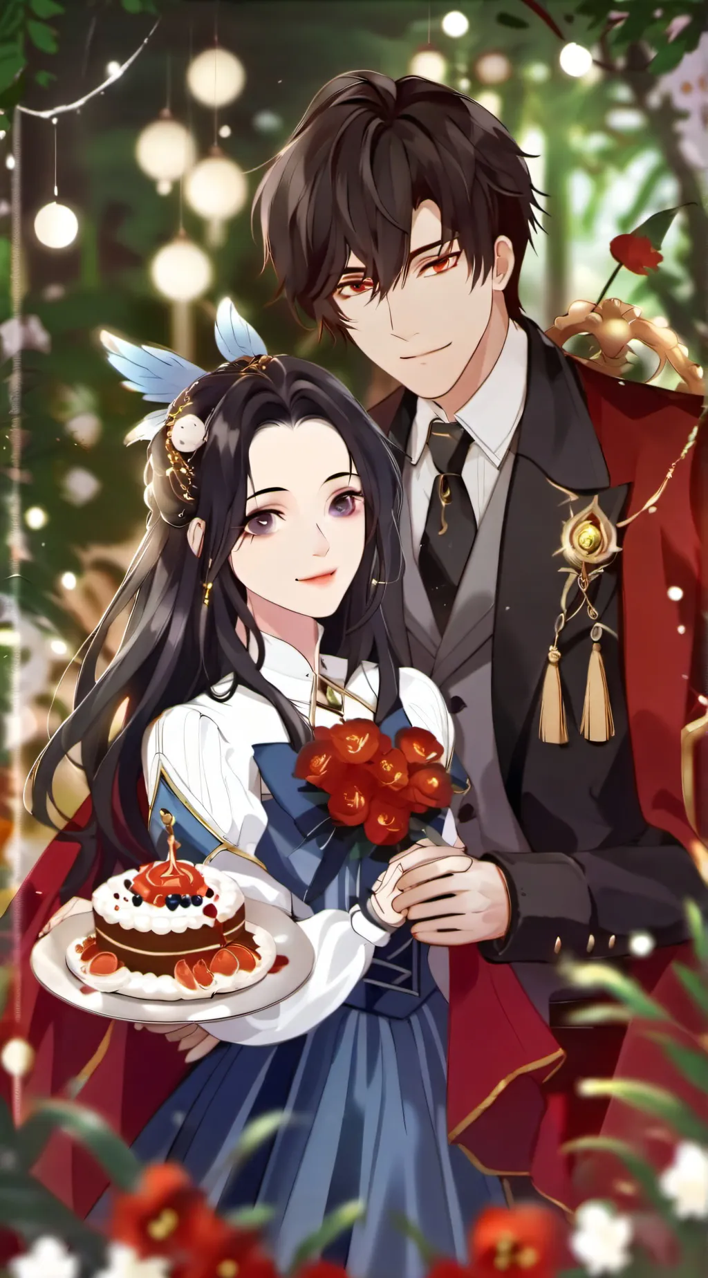 ai character: mia and mark background