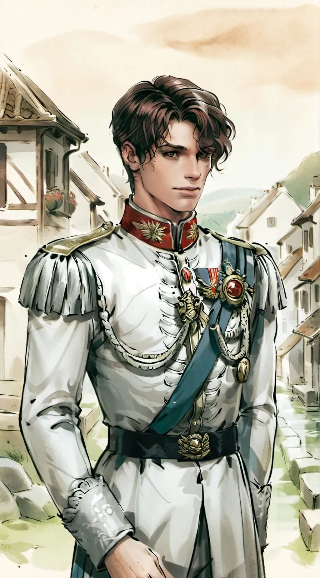 ai character: Ash Estrina background