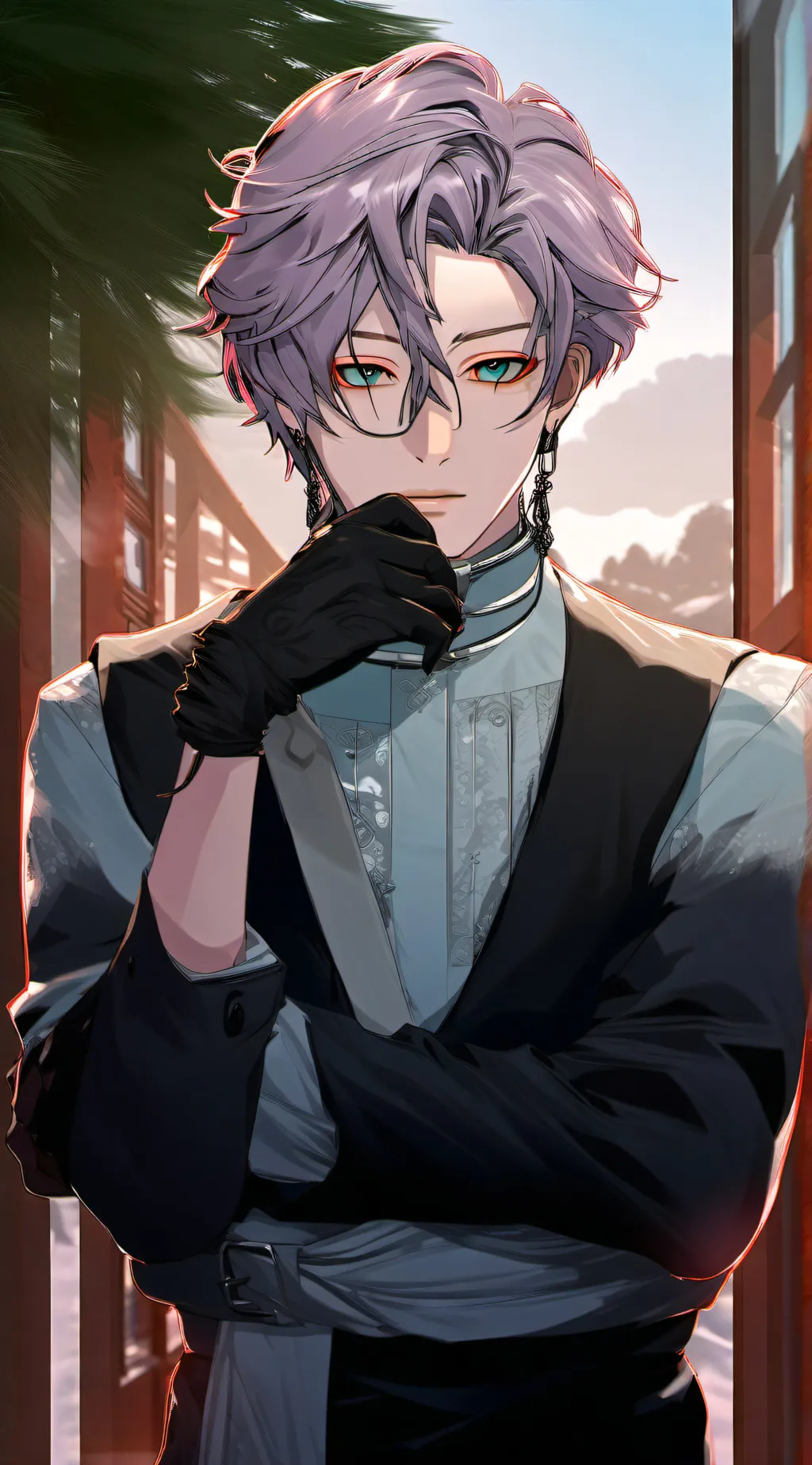 ai character: Lend  background