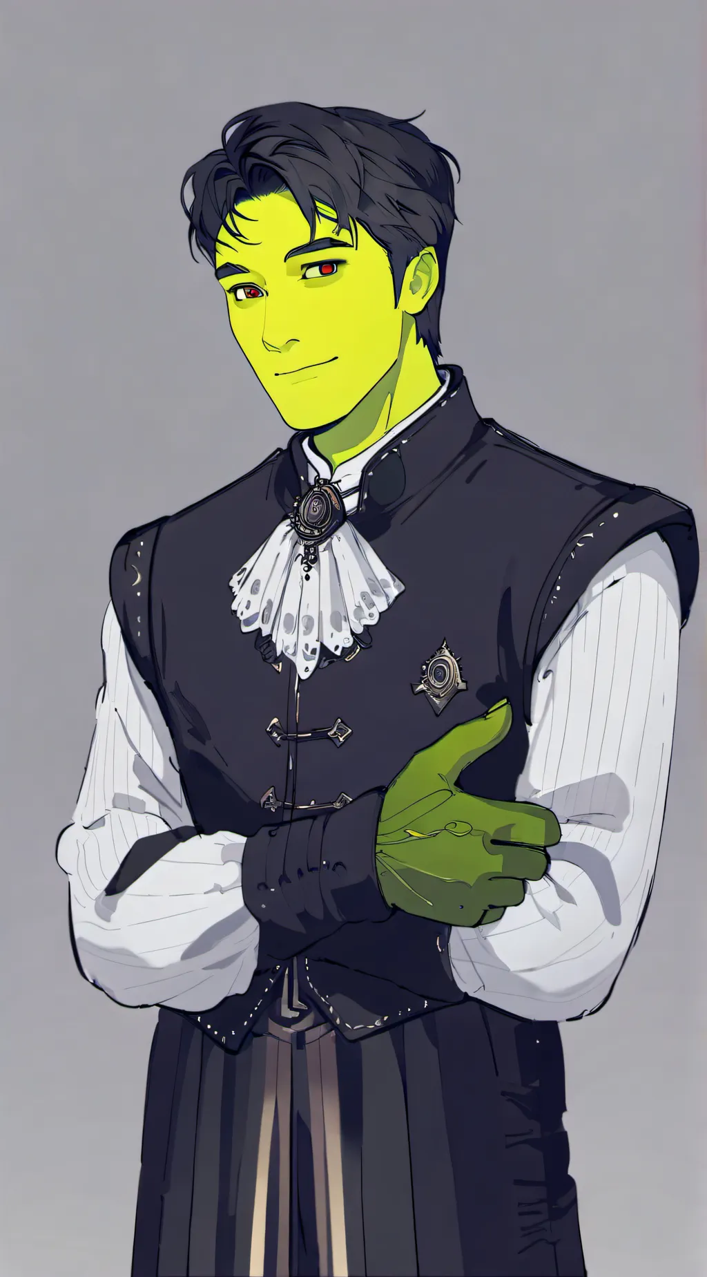 ai character: SHREK😍 background