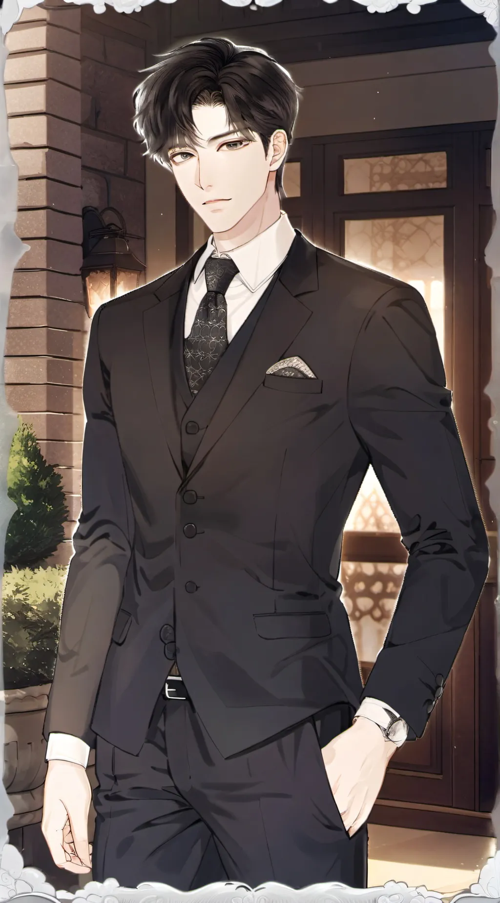 ai character: Aaron background