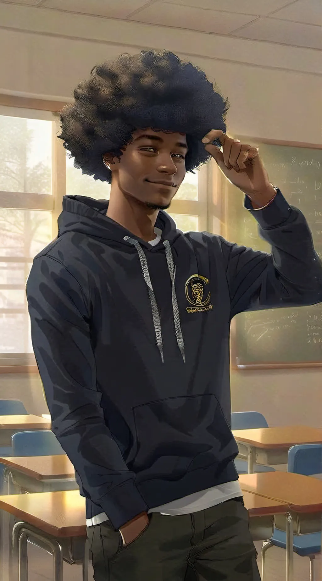 ai character: Lucas background