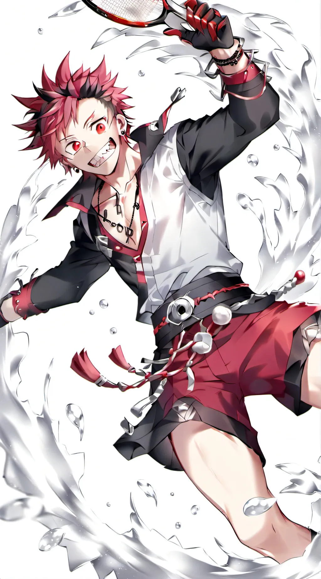 ai character: kirishima background
