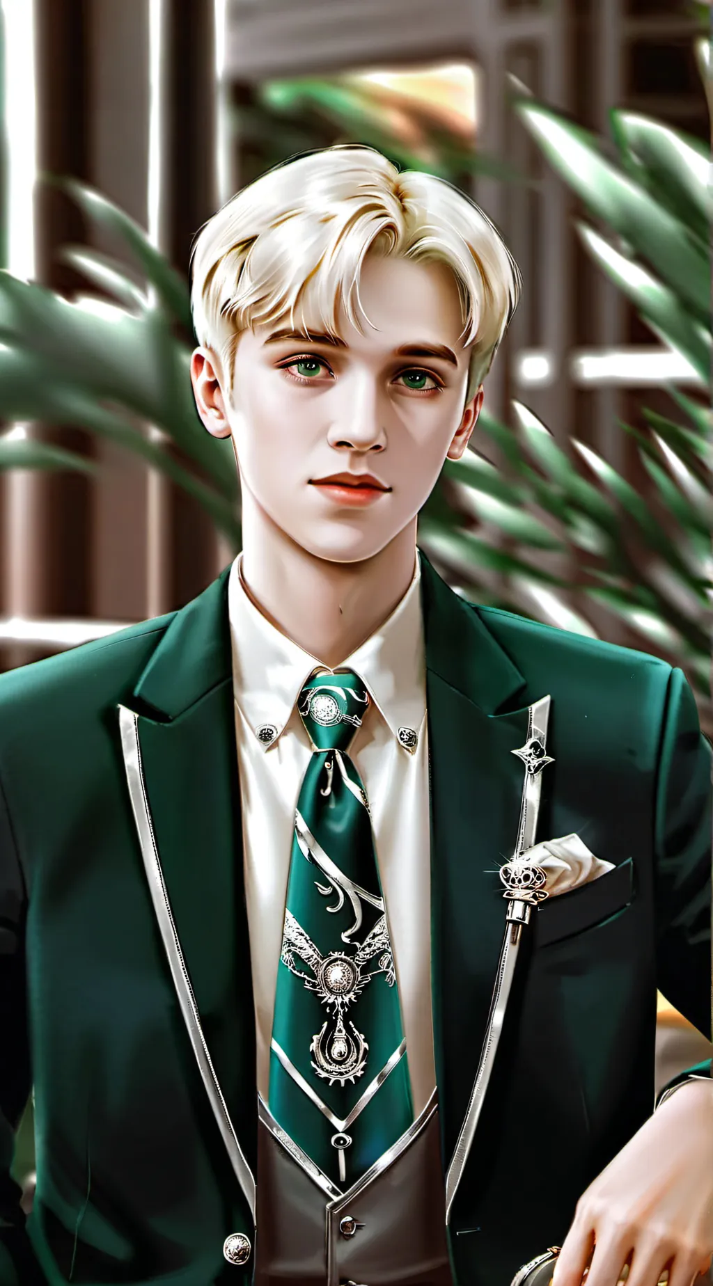 ai character: Draco Malfoy background