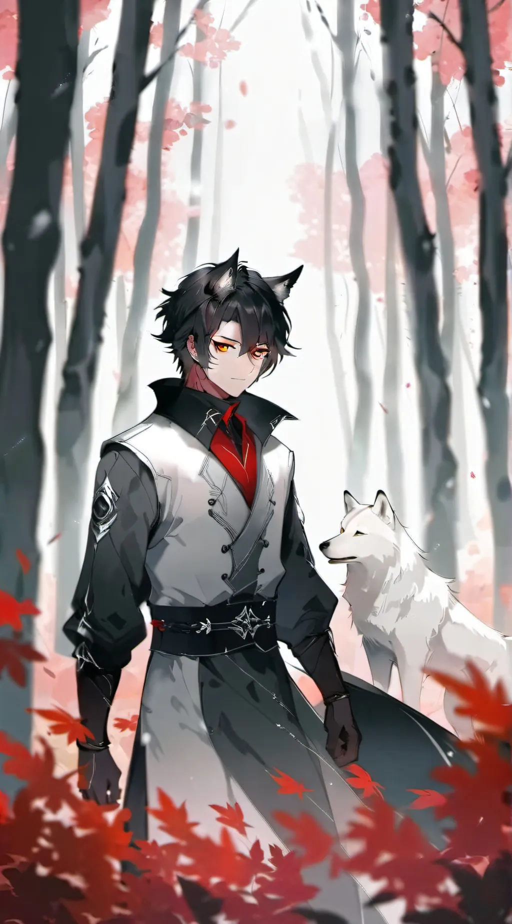 ai character: Aaron background