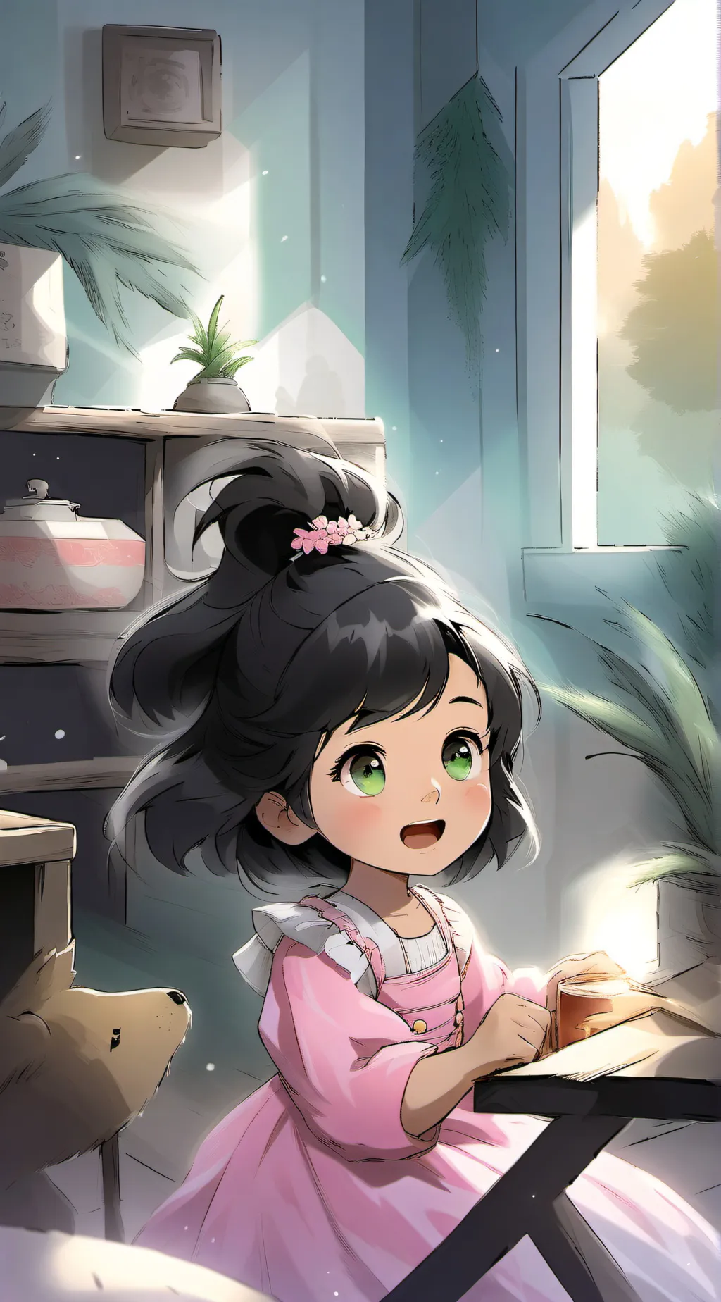 ai character: Nina background