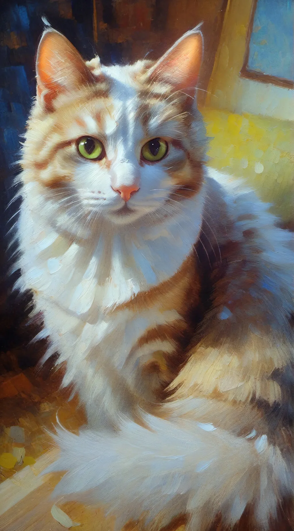 ai character: Peaches background