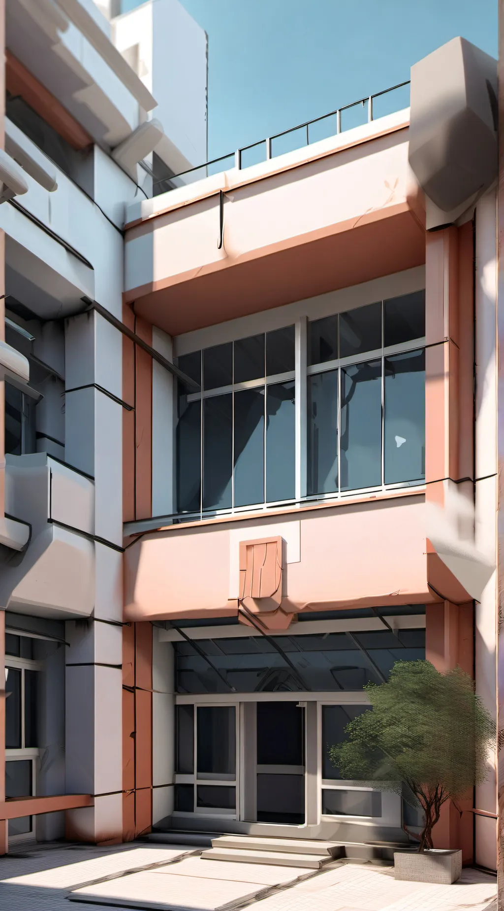 ai character: Monster school background