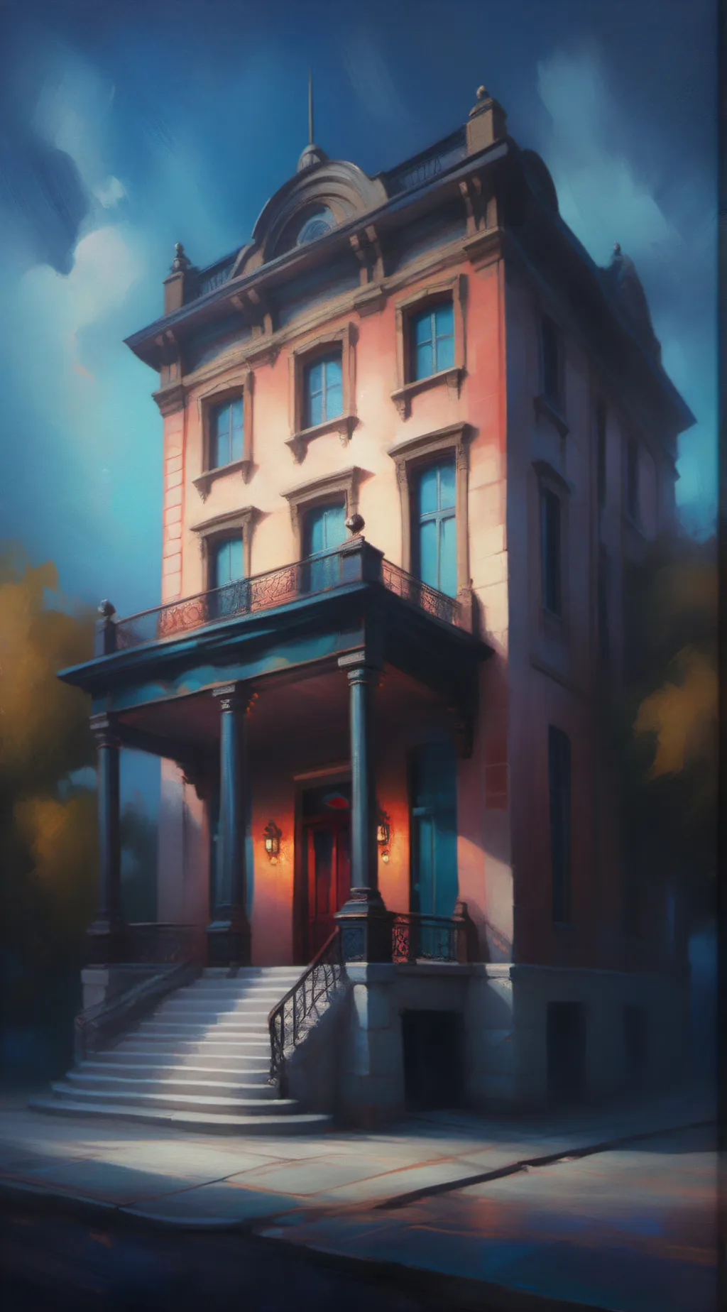 ai character: Alastor  background