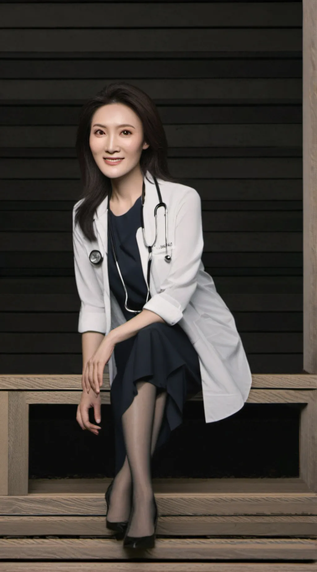 ai character: 白胜娜 background