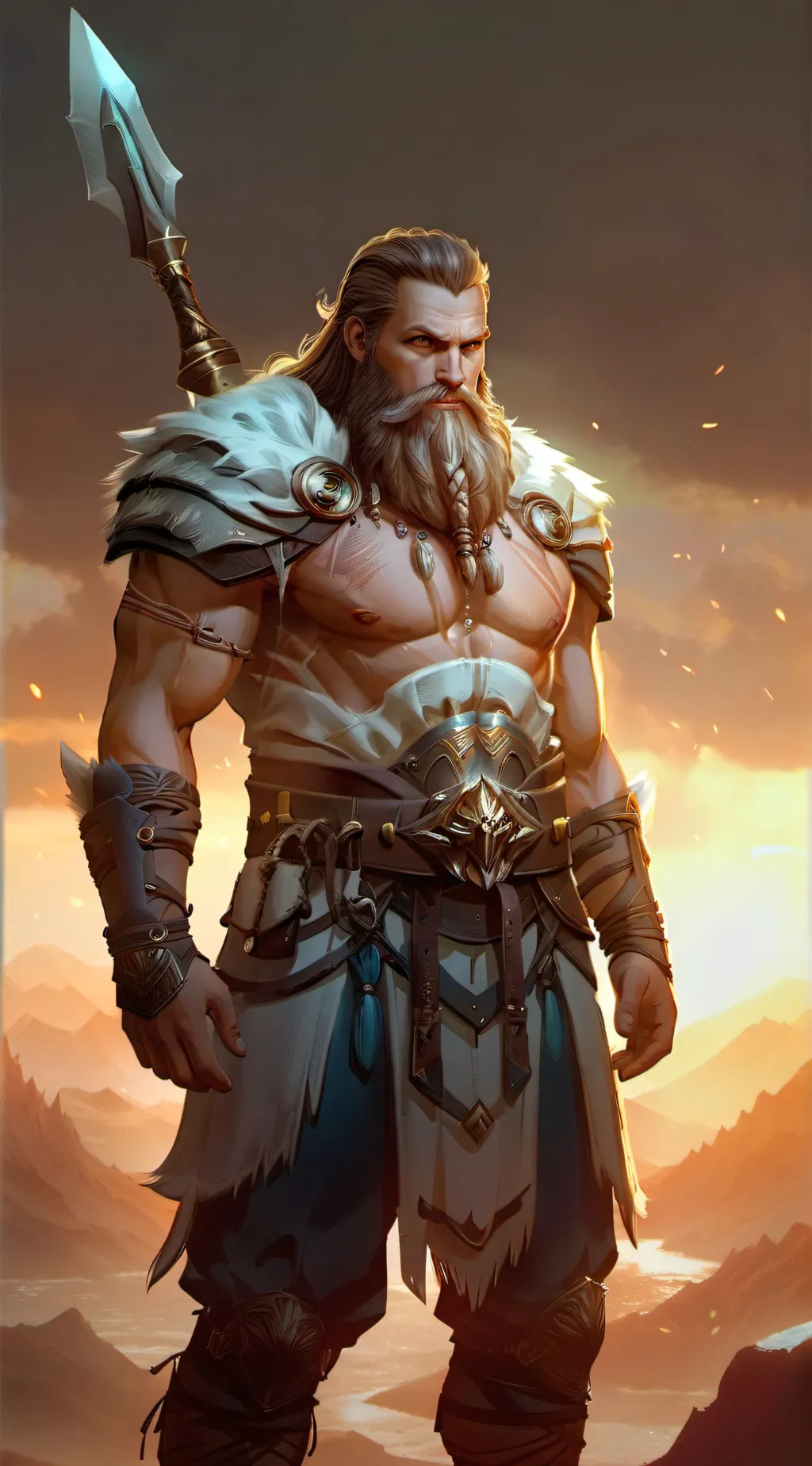 ai character: Arnold background