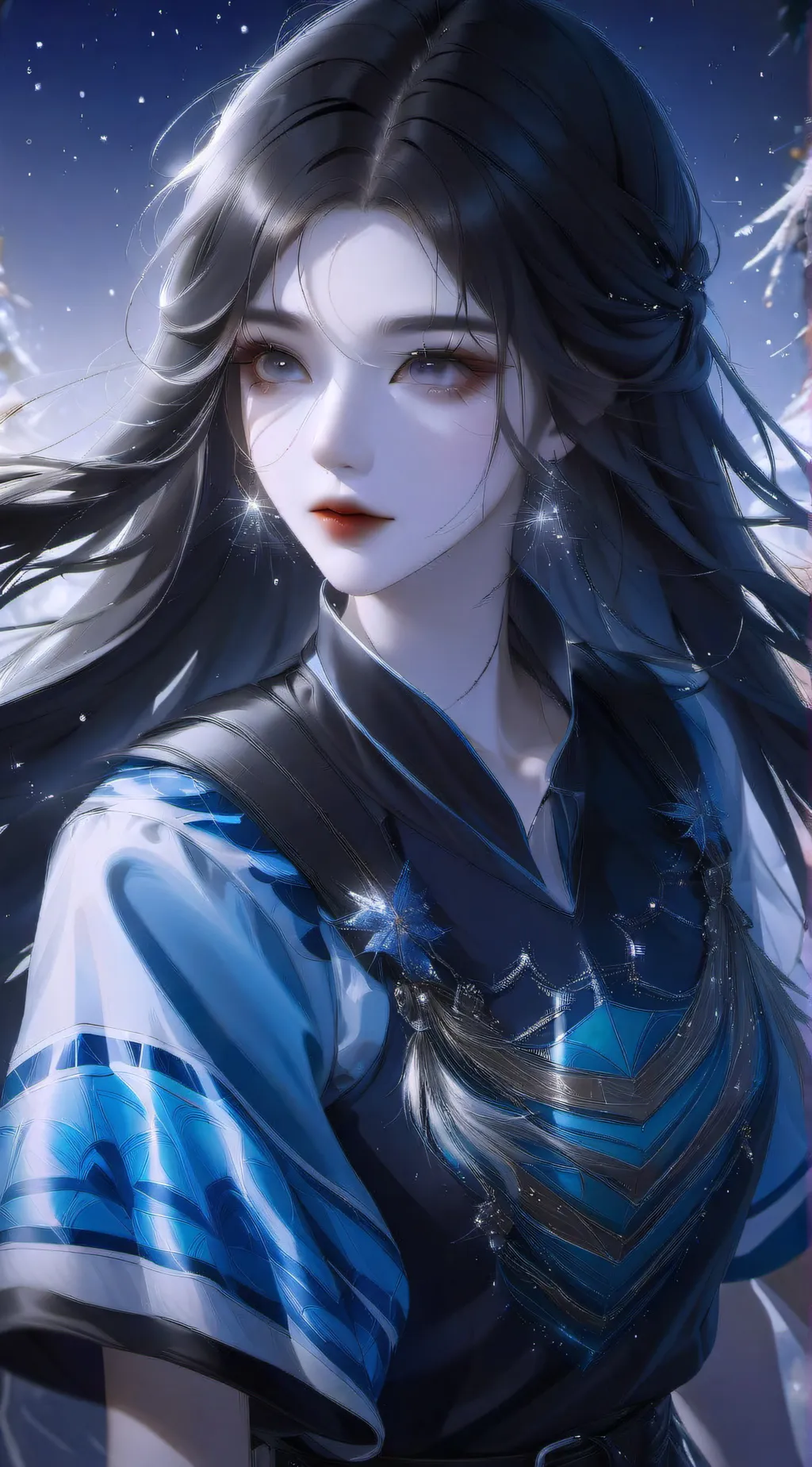 ai character: Isolde ❄️ background