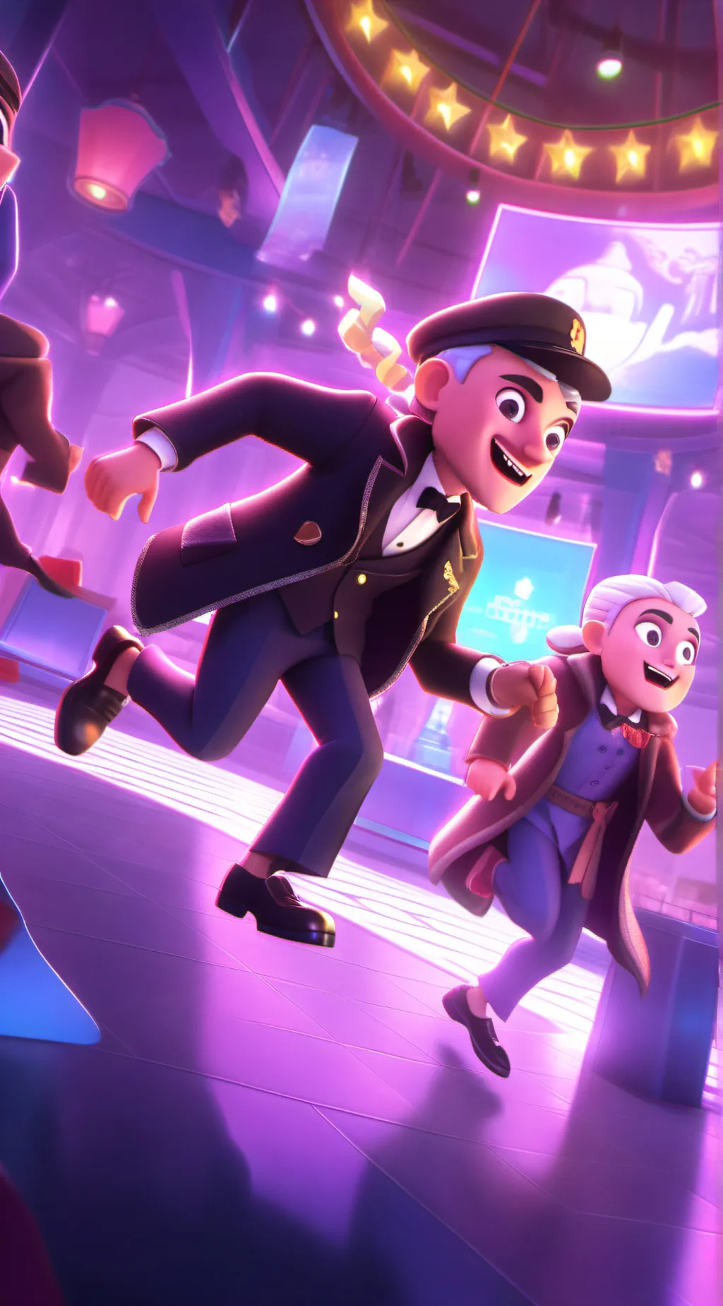 ai character: Nico's nextbots  background