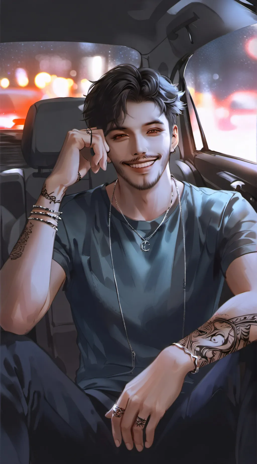 ai character: Damon background