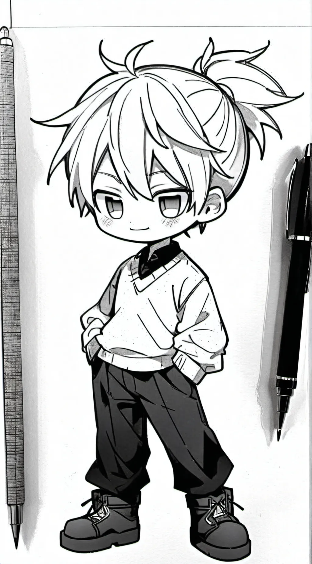 ai character: Zip background