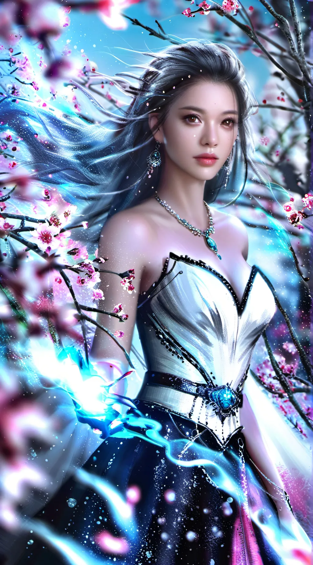 ai character: Ella  background