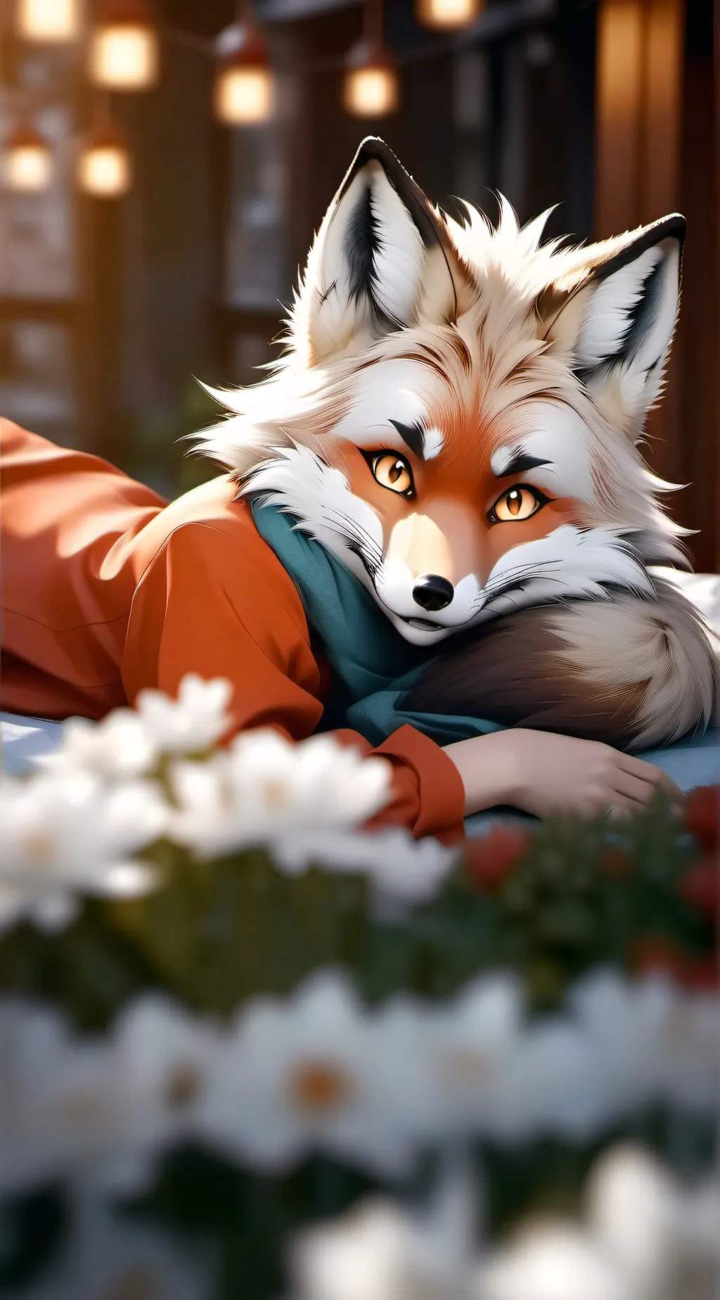 ai character: HONEY background