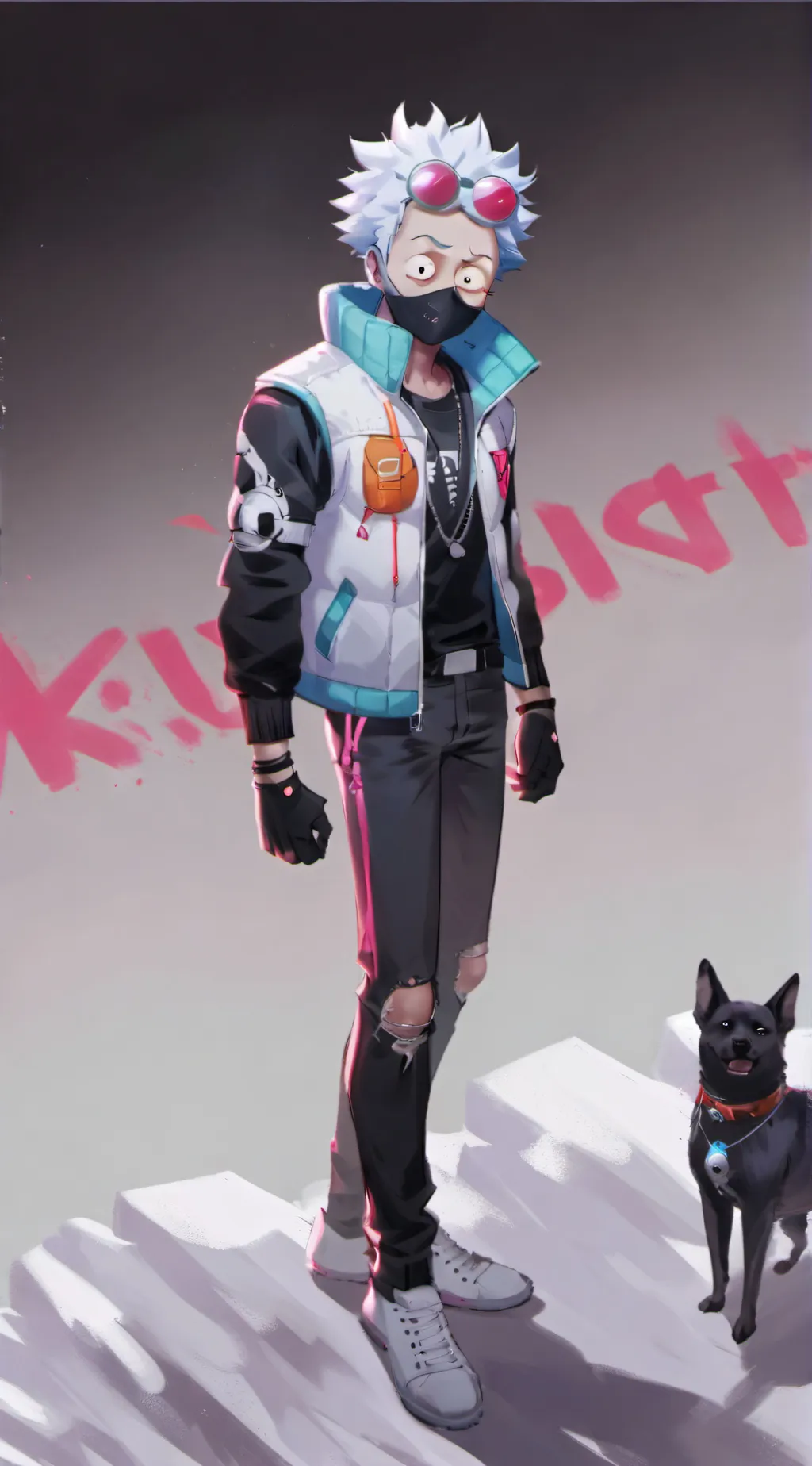 ai character: Morty family background