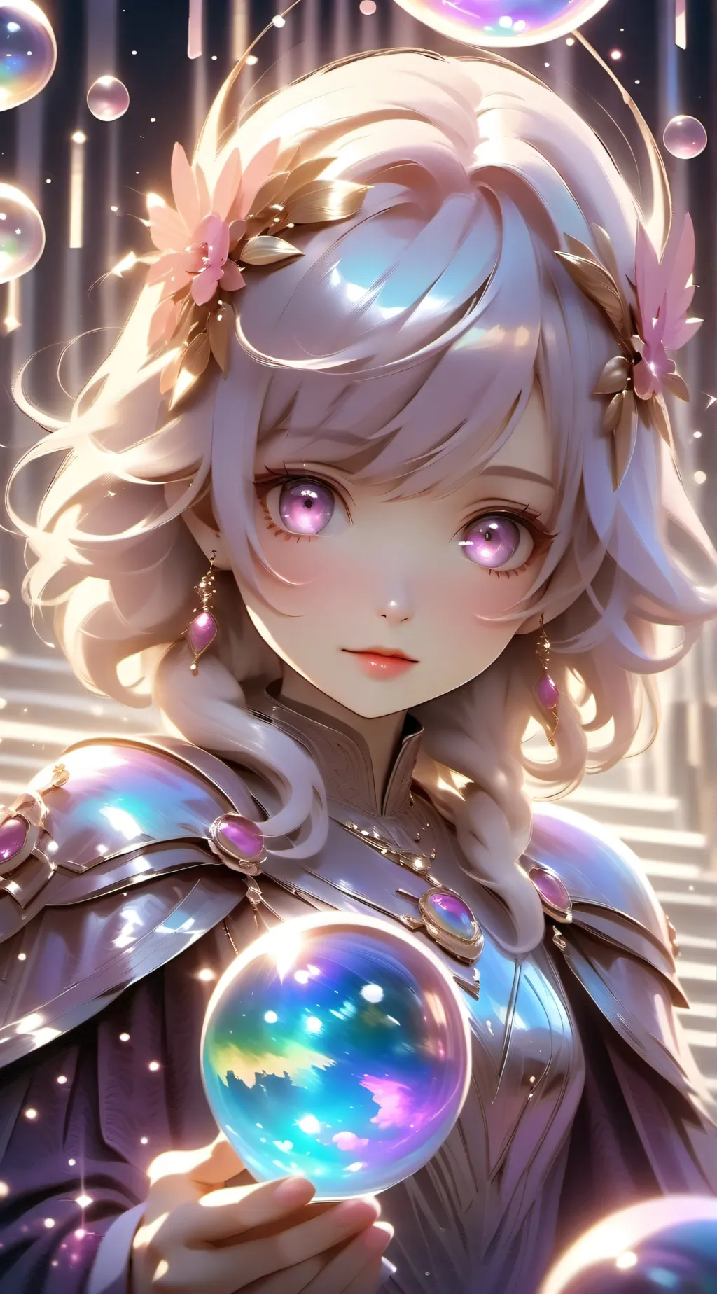 ai character: Ella  background