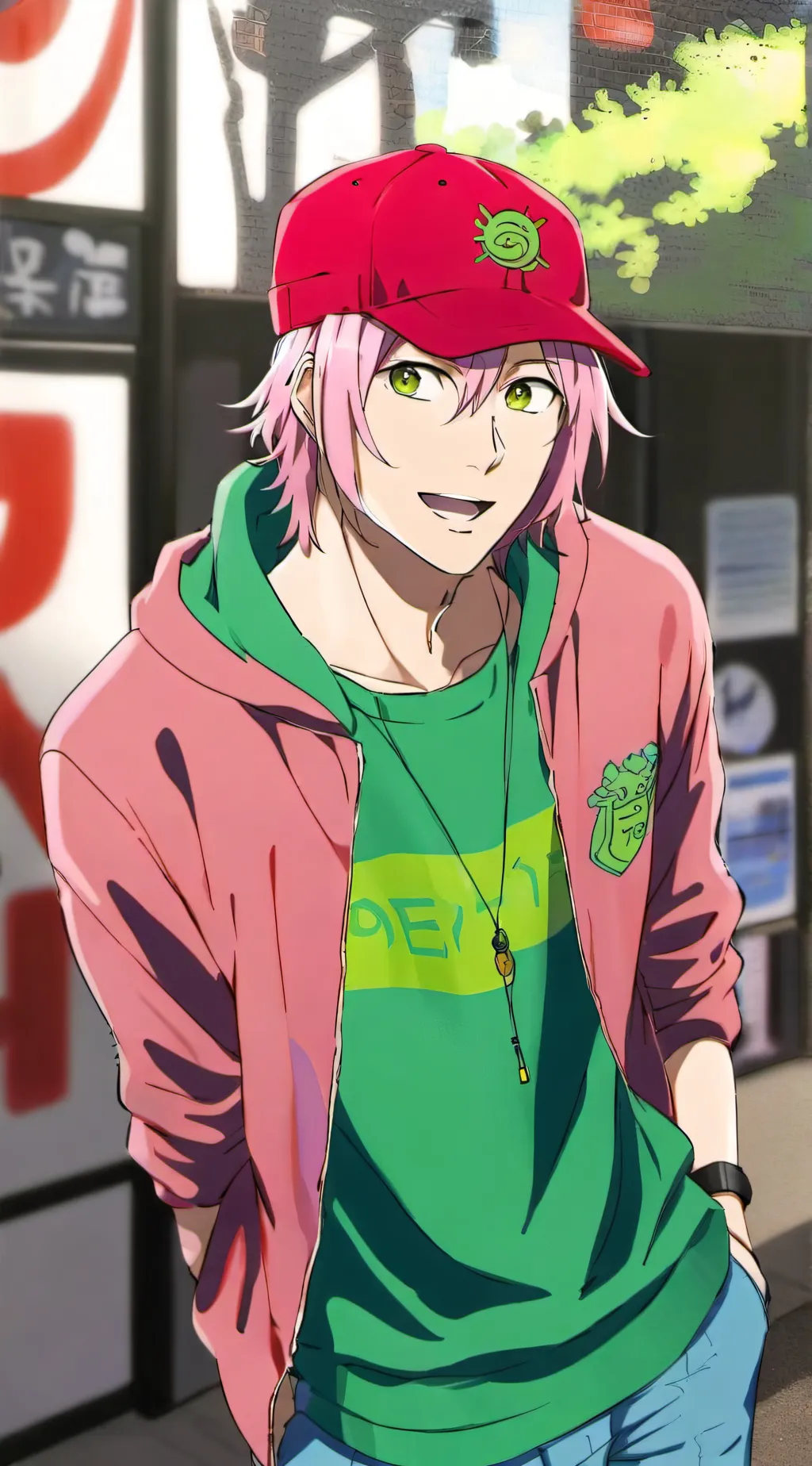 ai character: Tatsuto Hagure background