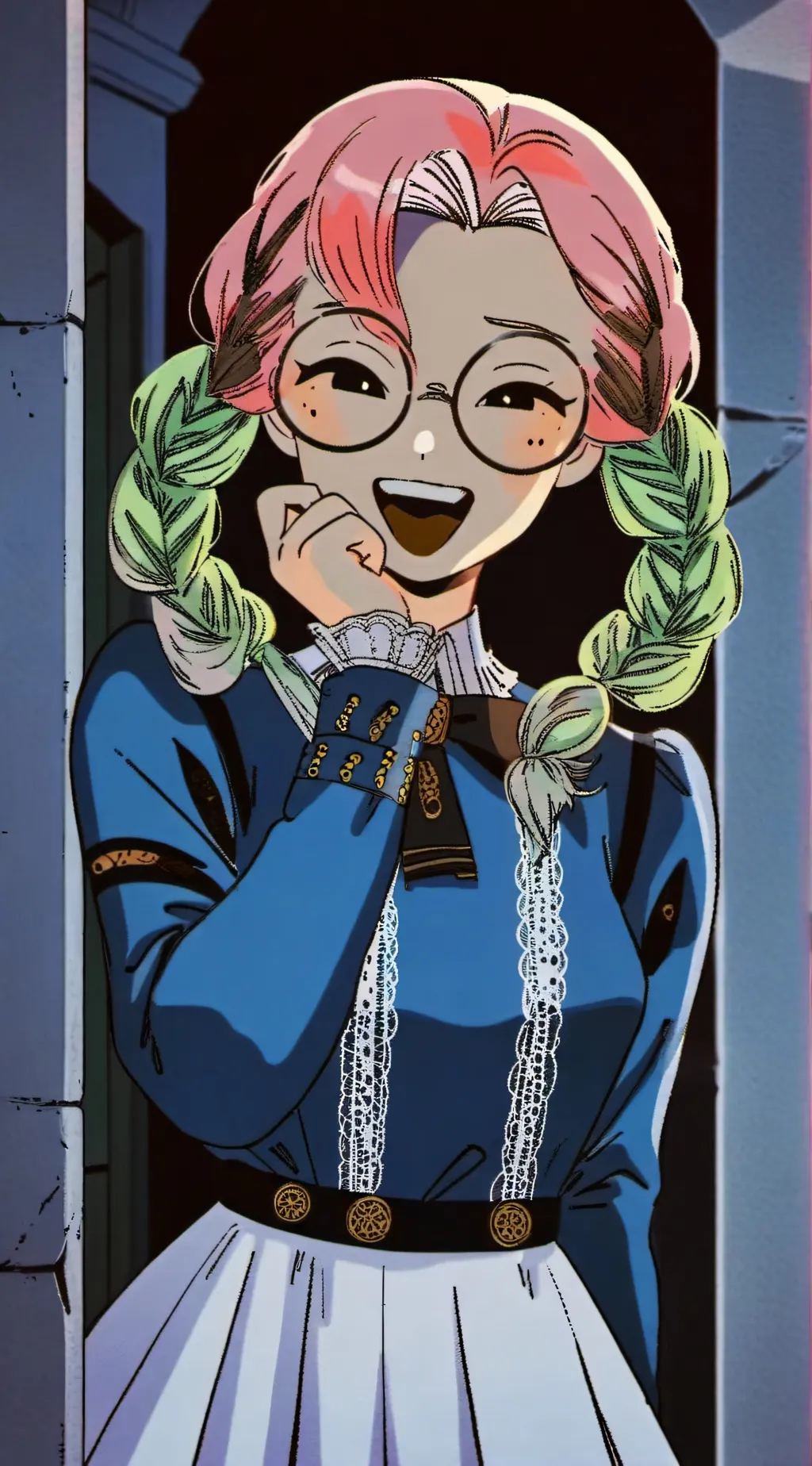 ai character: Mitsuri Kanroji background