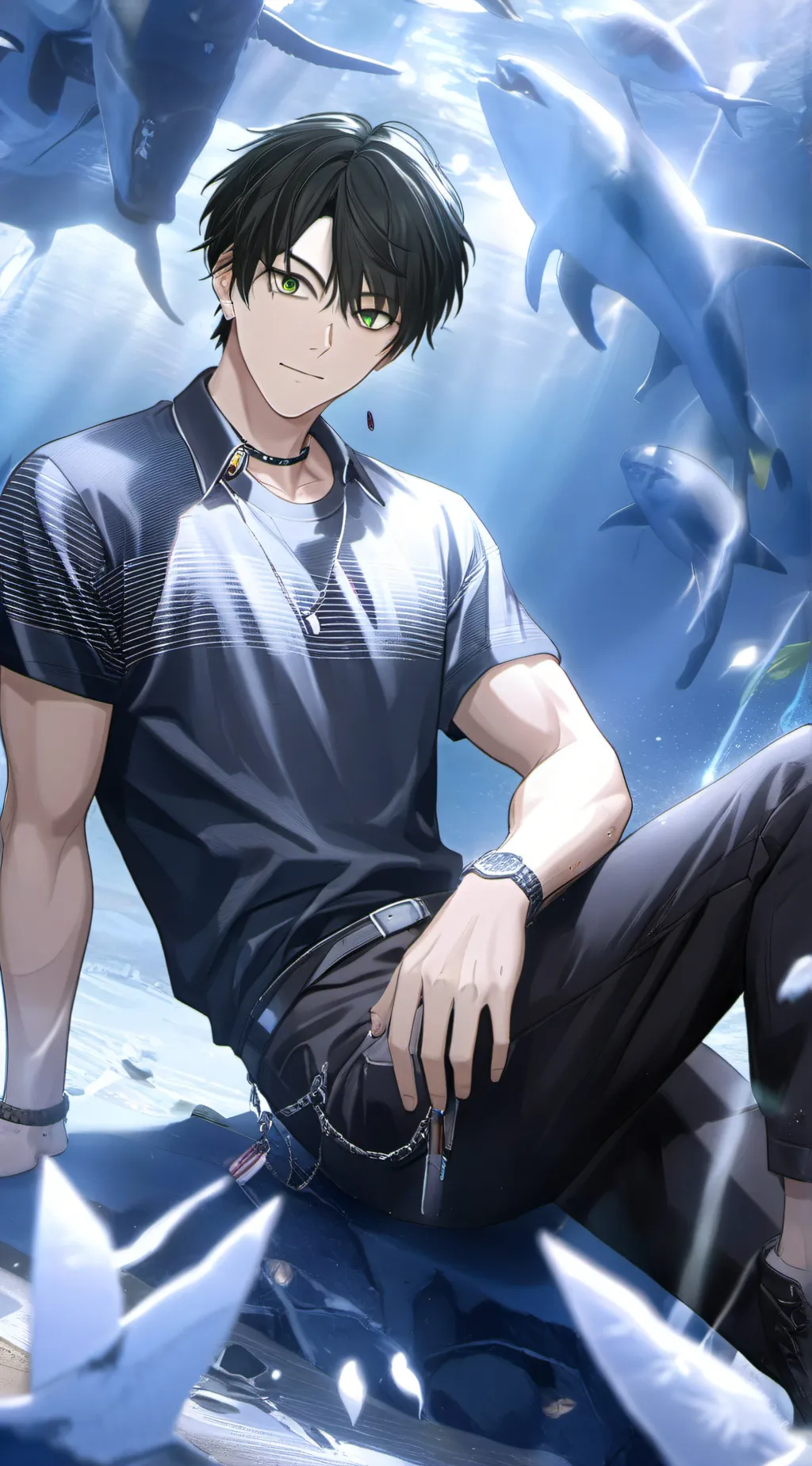 ai character: Jester background